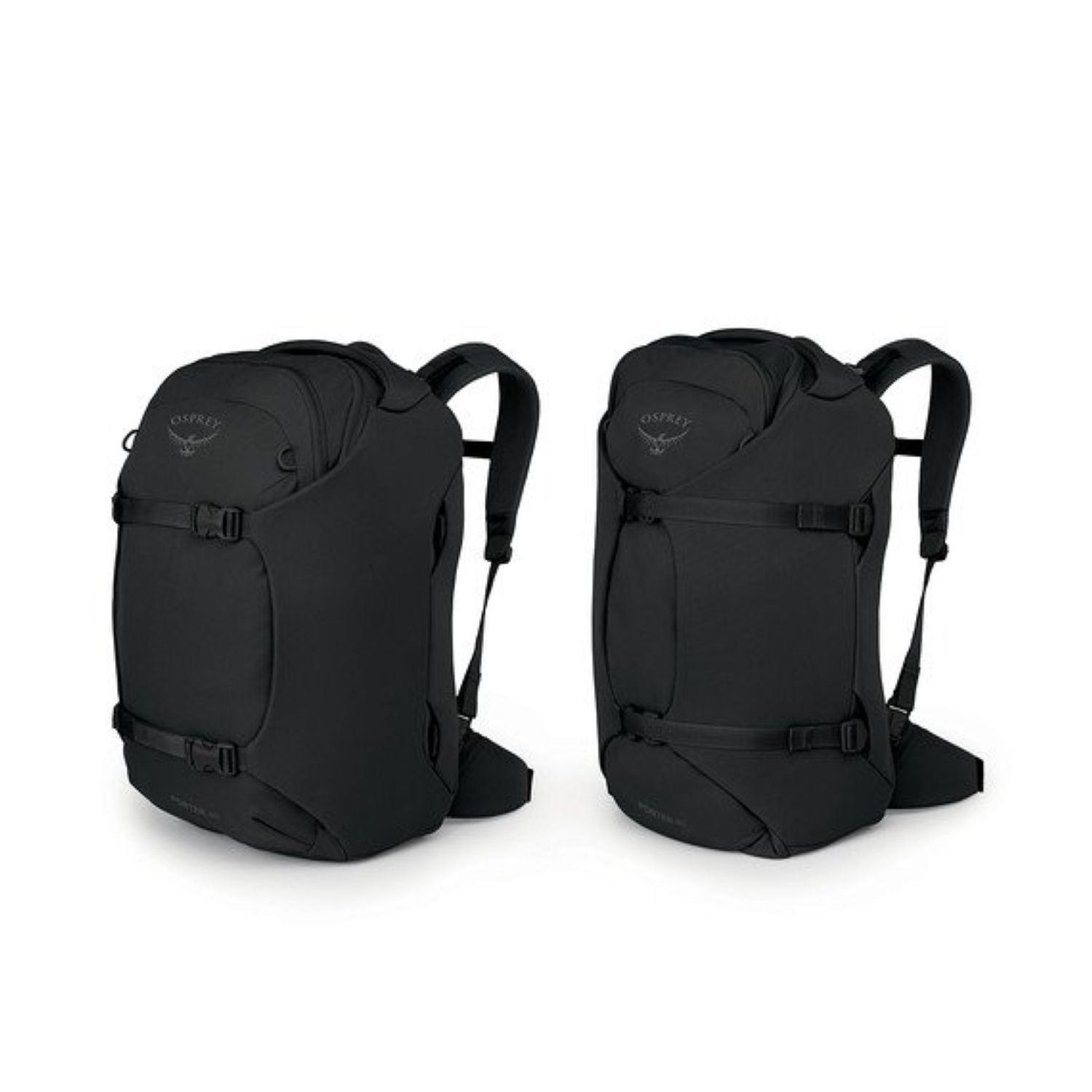 Osprey Porter 46 Backpack - Travel (Black)