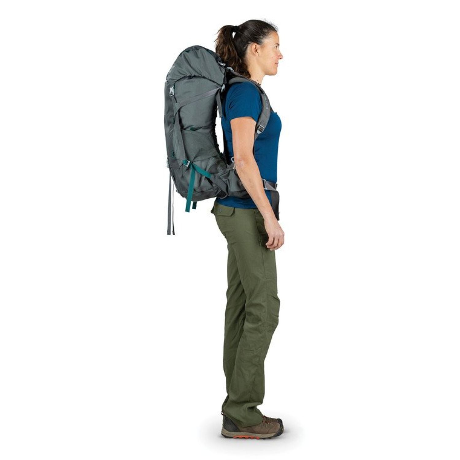Osprey Renn 50 Backpack - Women's Backpacking (Cinder Grey)