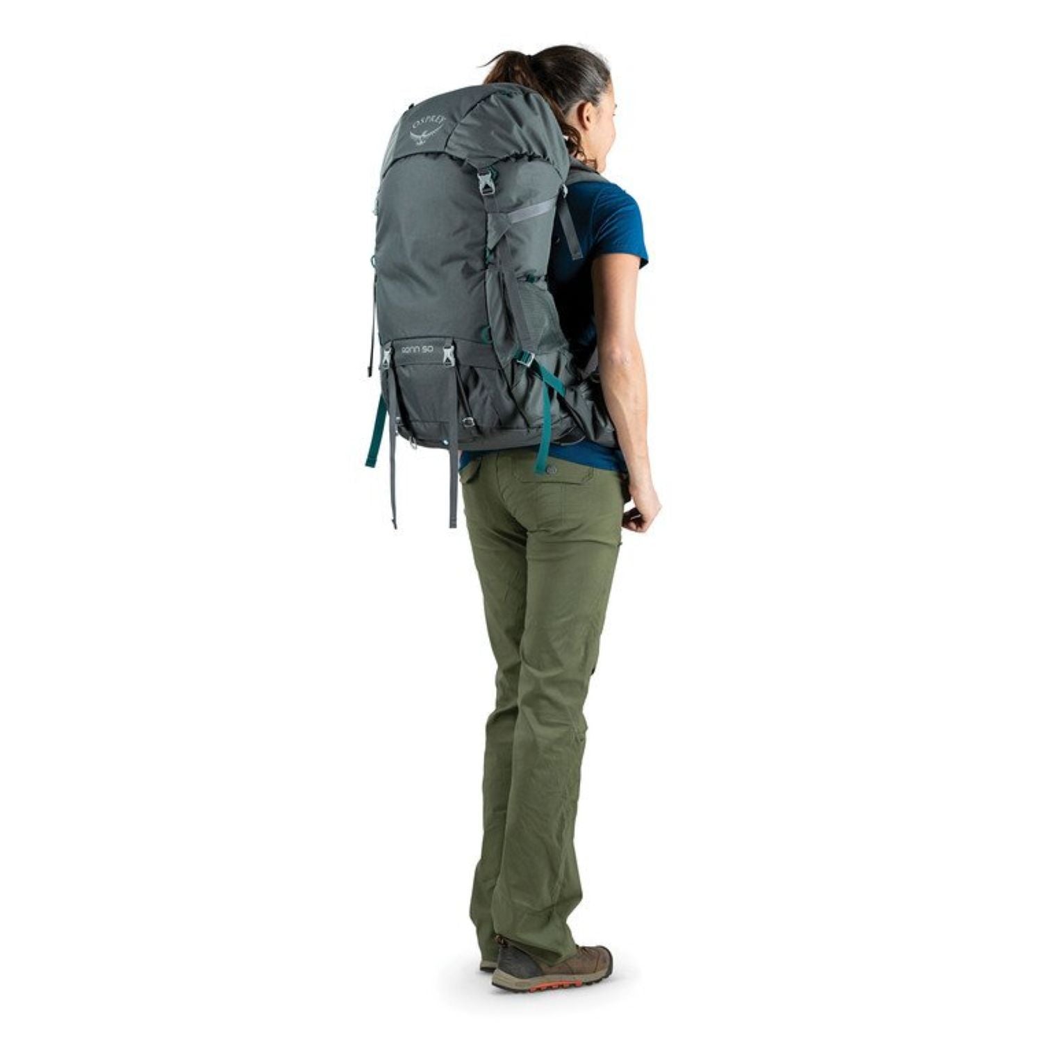 Osprey Renn 50 Backpack - Women's Backpacking (Cinder Grey)