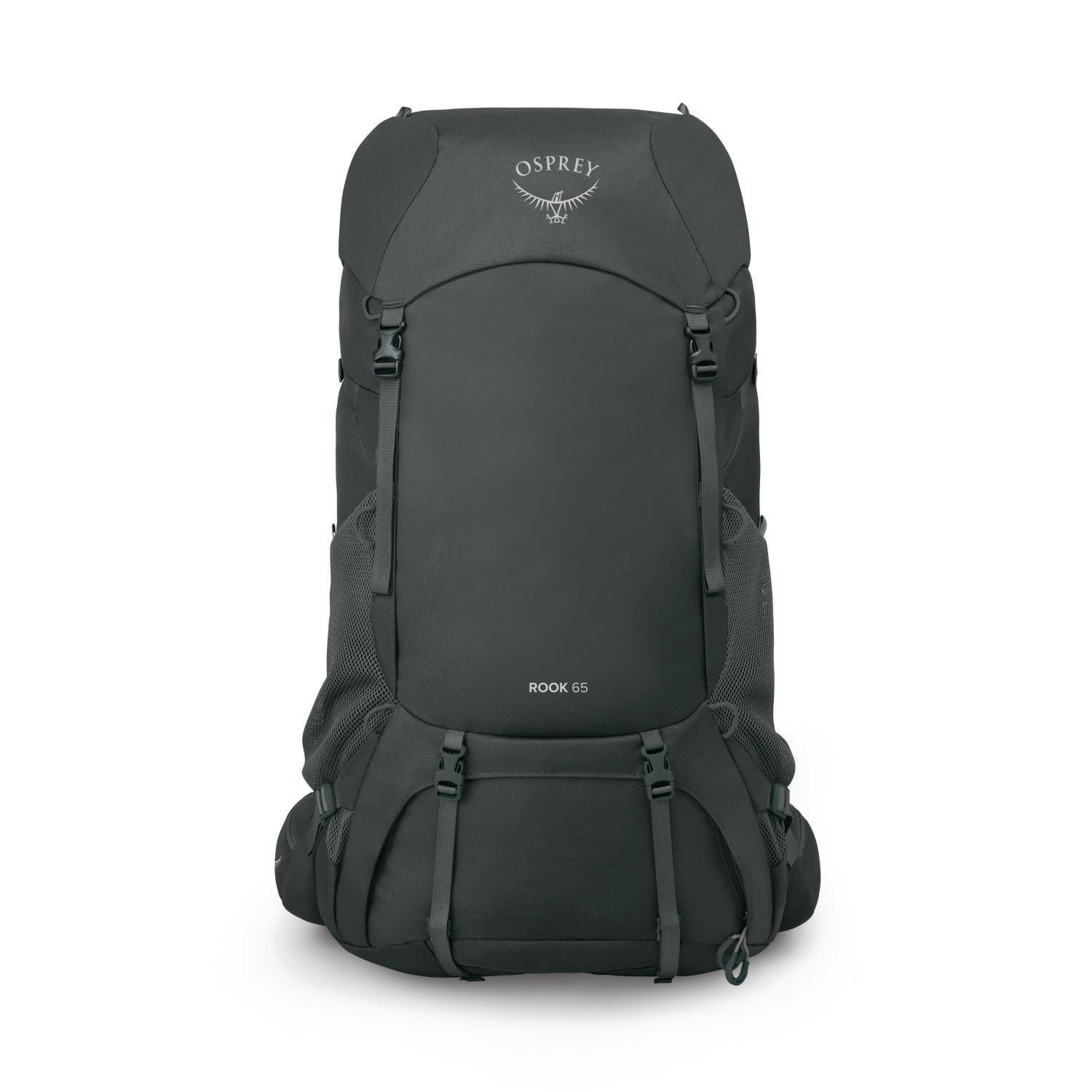 Osprey Rook 65 Backpack - Men's Backpacking (Dark Charcoal/Silver Lining)