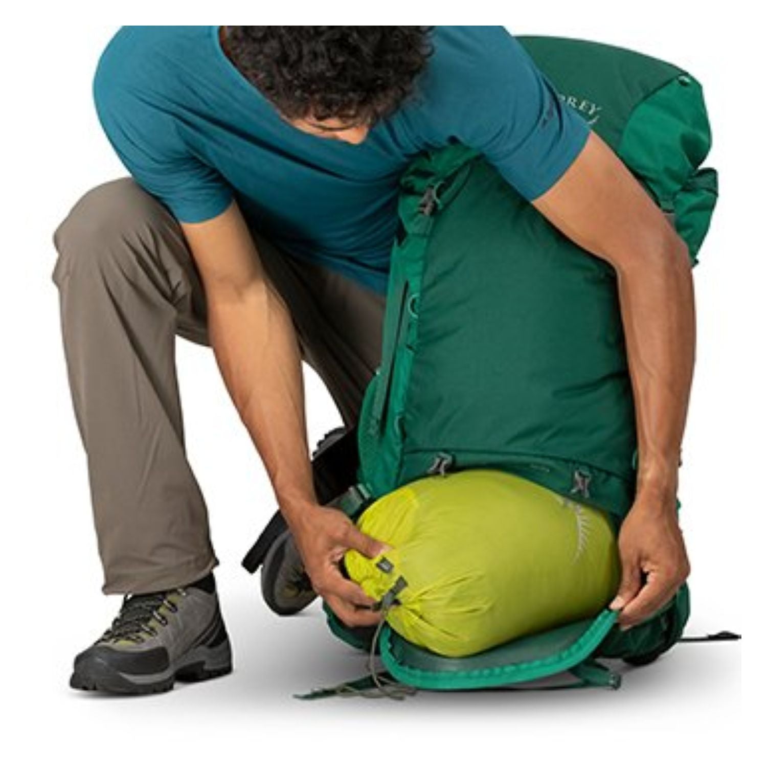 Osprey Rook 65 Backpack - Men's Backpacking (Black)