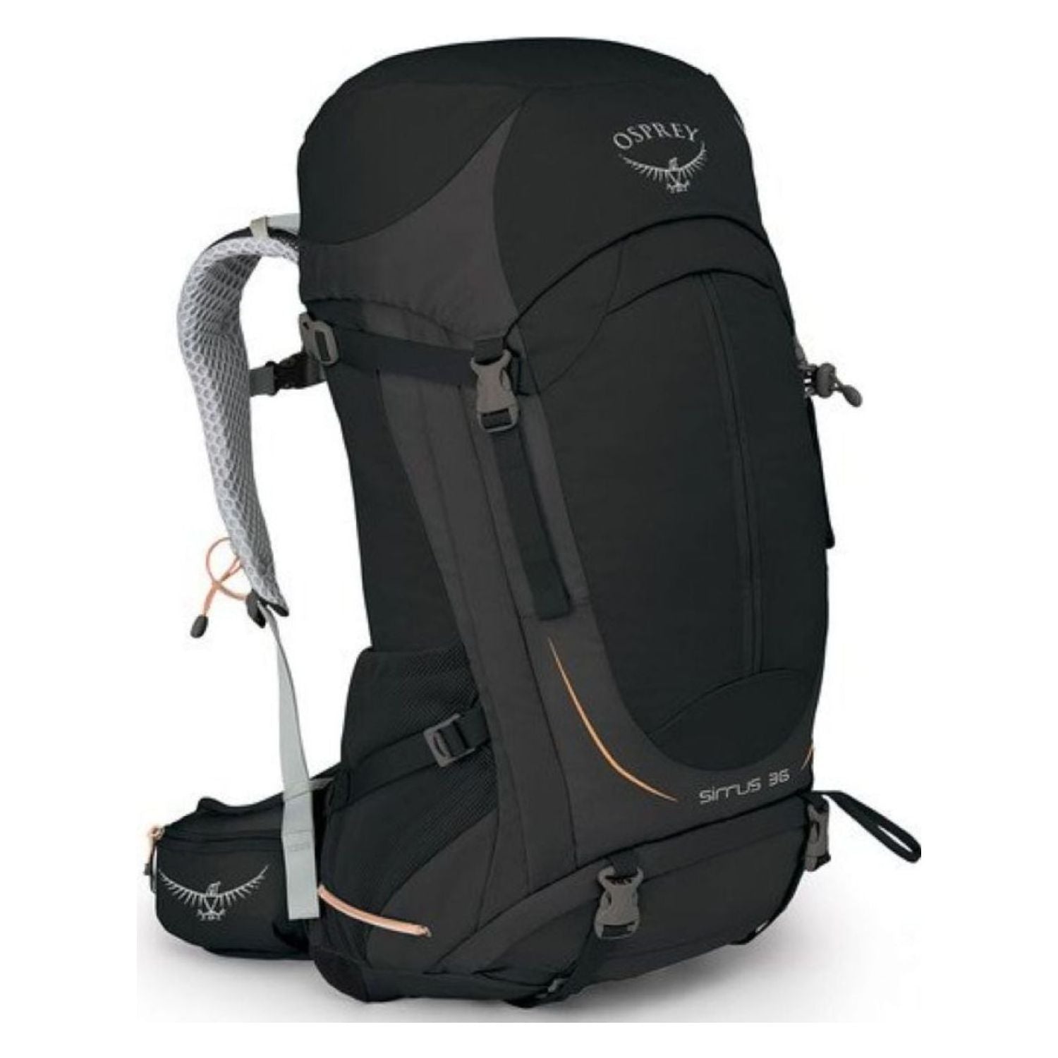 Osprey Sirrus 36 Backpack - Small/Medium - Women's Light Backpacking - Day Hiking (Black)