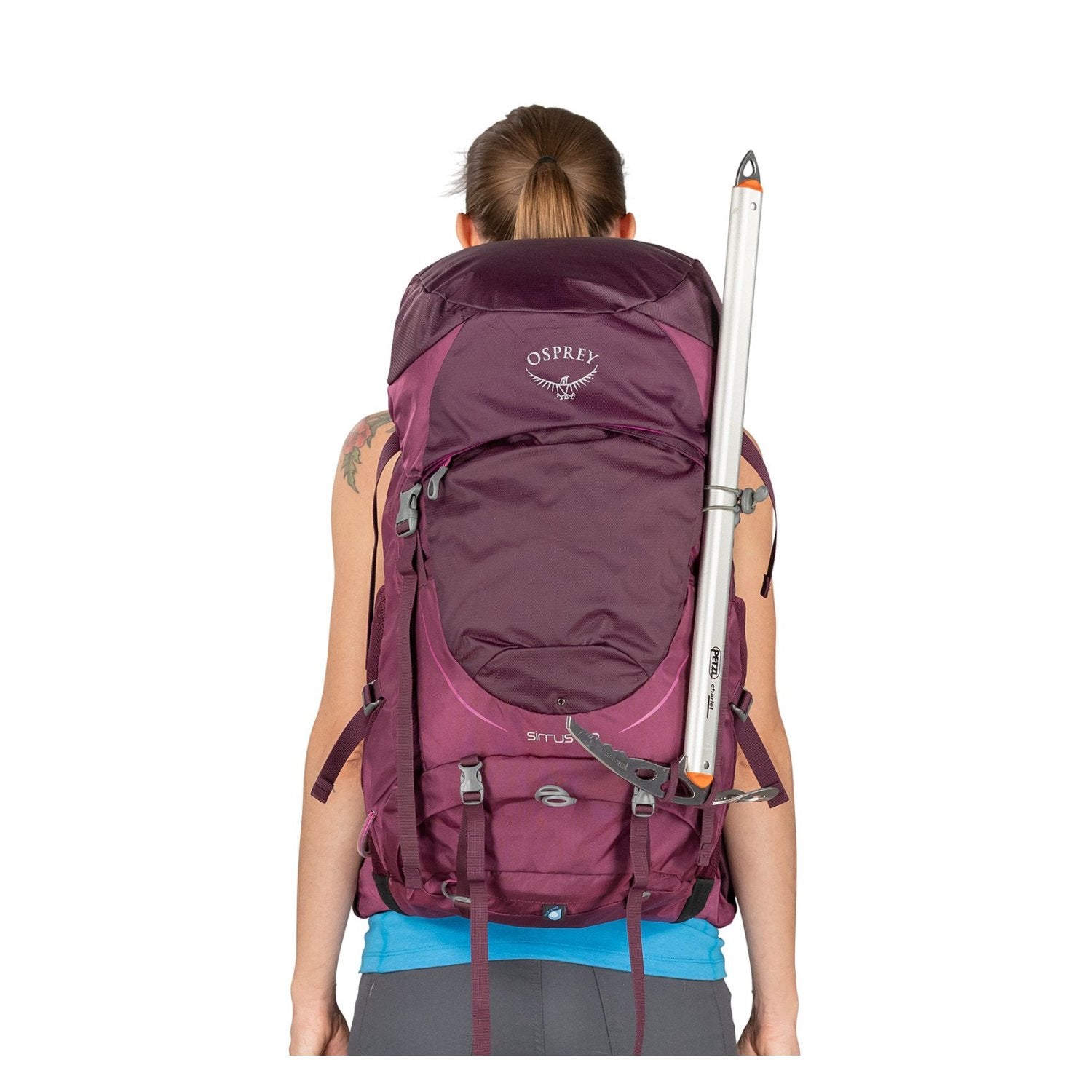 Osprey Sirrus 50 Backpack - Extra Small/Small - Women's Light Backpacking (Black)