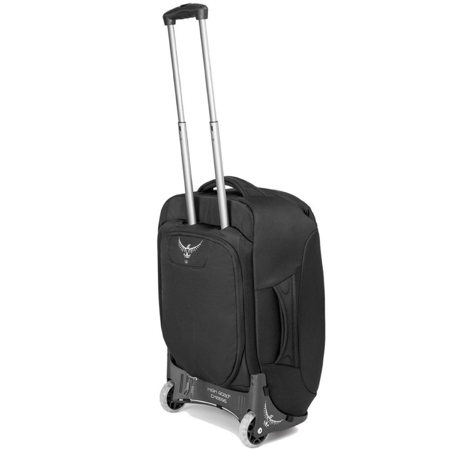 Osprey Sojourn Wheeled Travel Pack 45L/22" - Travel - Convertible Luggage to Backpack (Flash Black)