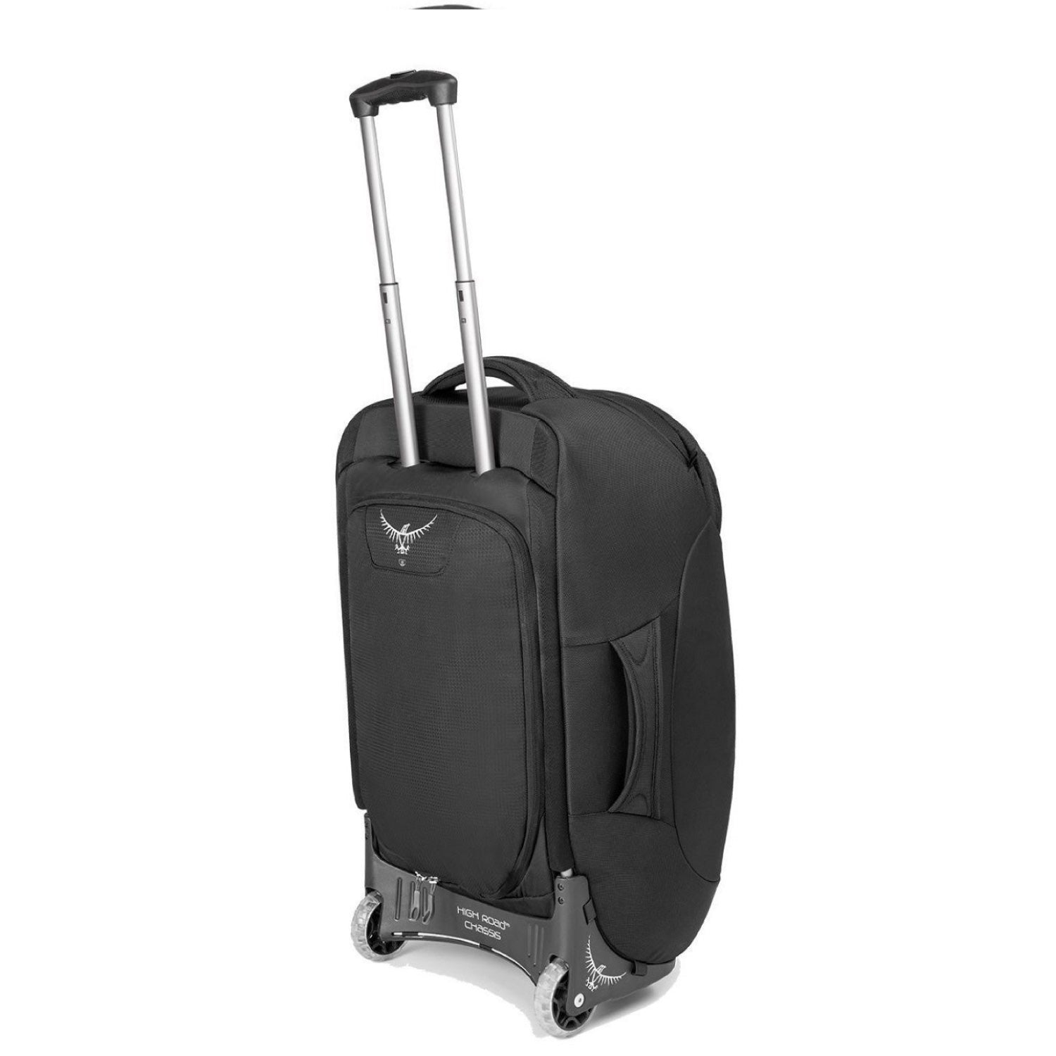 Osprey Sojourn Wheeled Travel Pack 60L/25" - Travel - Convertible Luggage to Backpack (Flash Black)