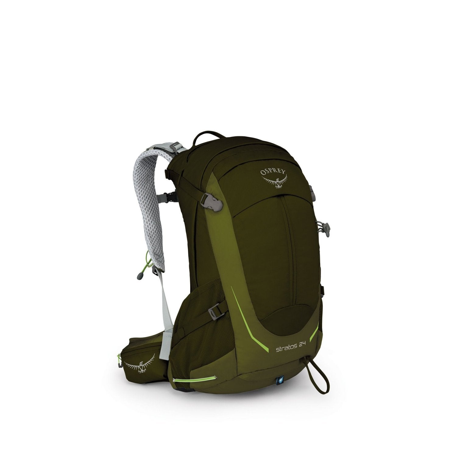 Osprey Stratos 24 Backpack - Men's Day Hiking (Gator Green)