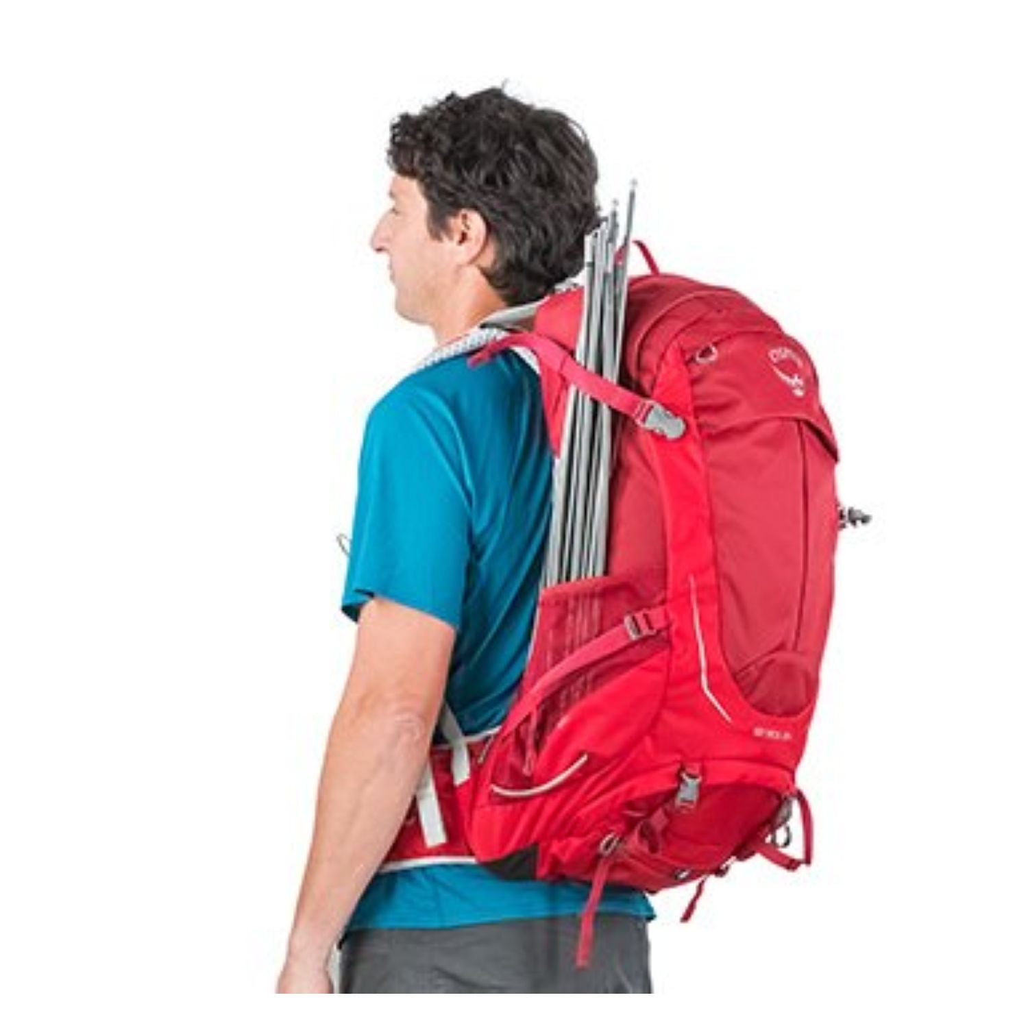 Osprey Stratos 34 Backpack - Medium/Large - Men's Day Hiking (Black)