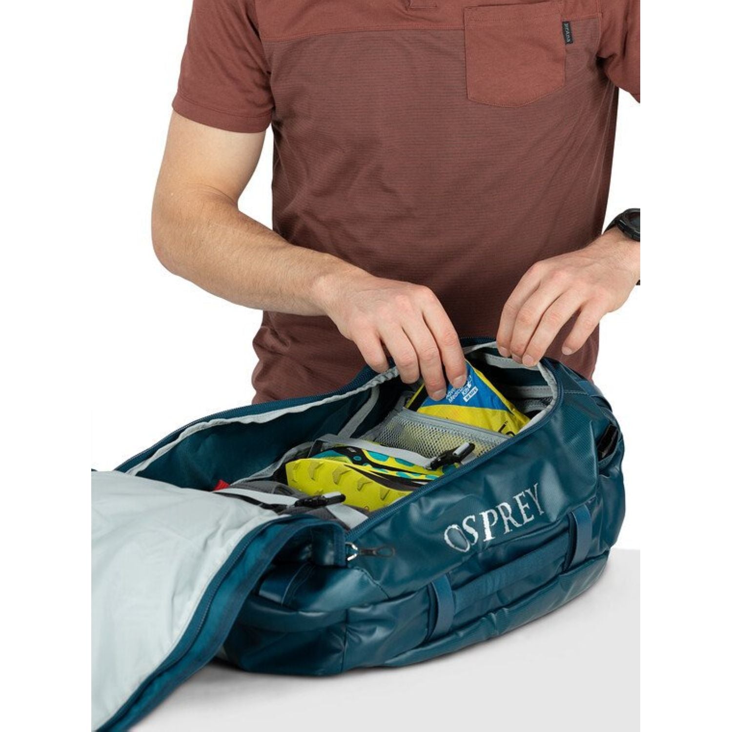 Osprey Transporter Duffel 40 - Expedition Duffel (Red Mountain)