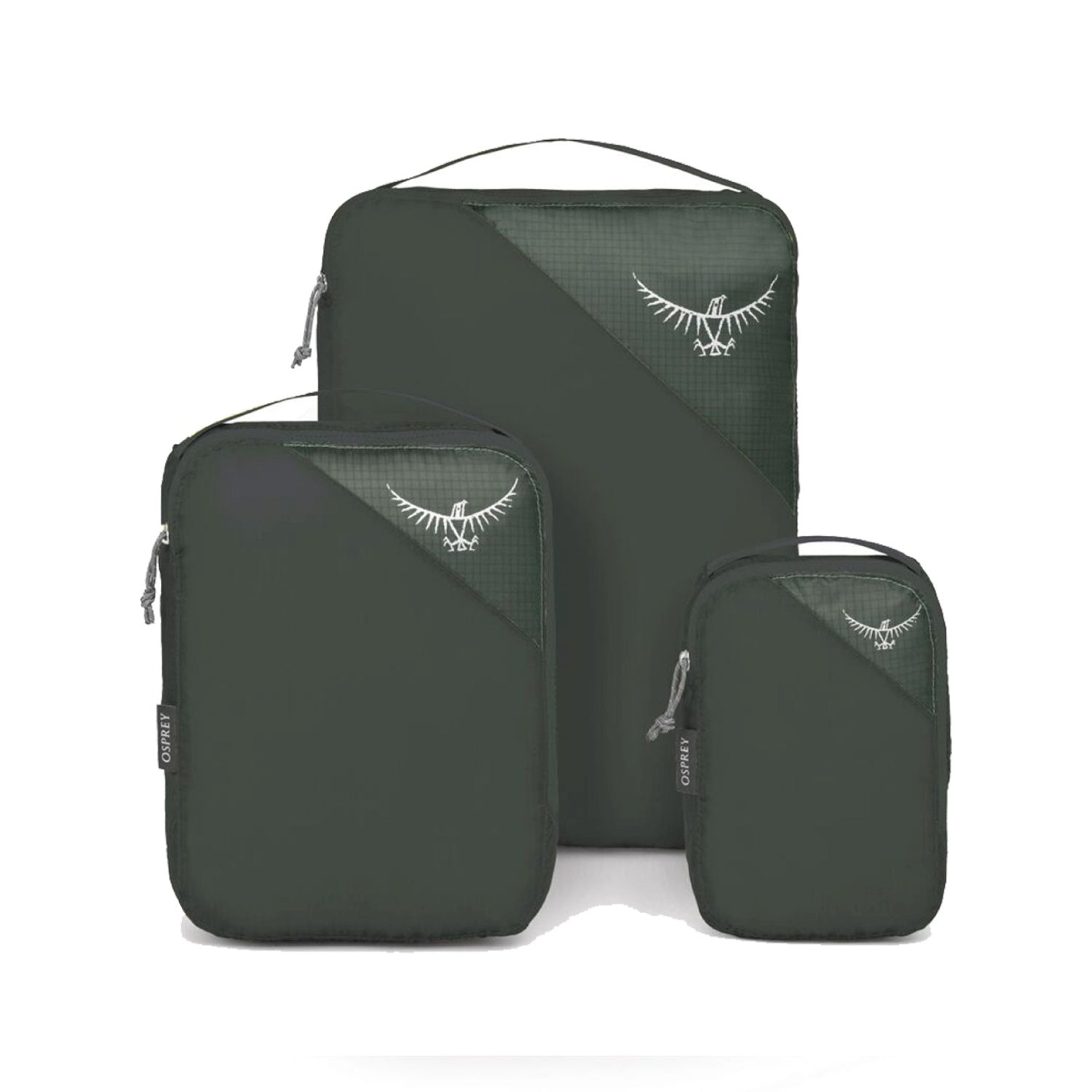 Osprey Ultralight Packing Cube Set - Lightweight Travel (Shadow Grey)