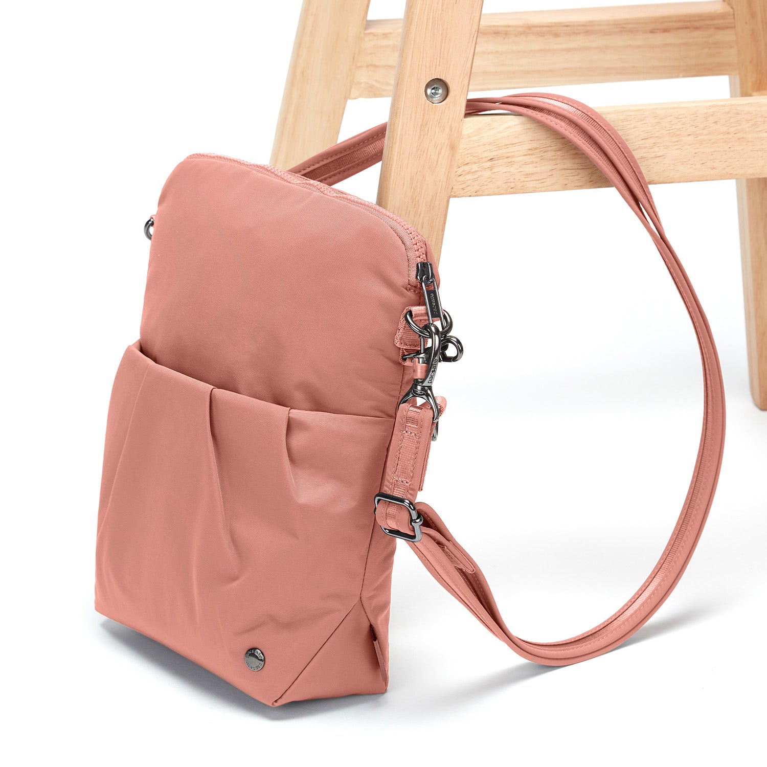 Pacsafe Citysafe CX Convertible Anti-Theft Crossbody Bag (Econyl Rose)