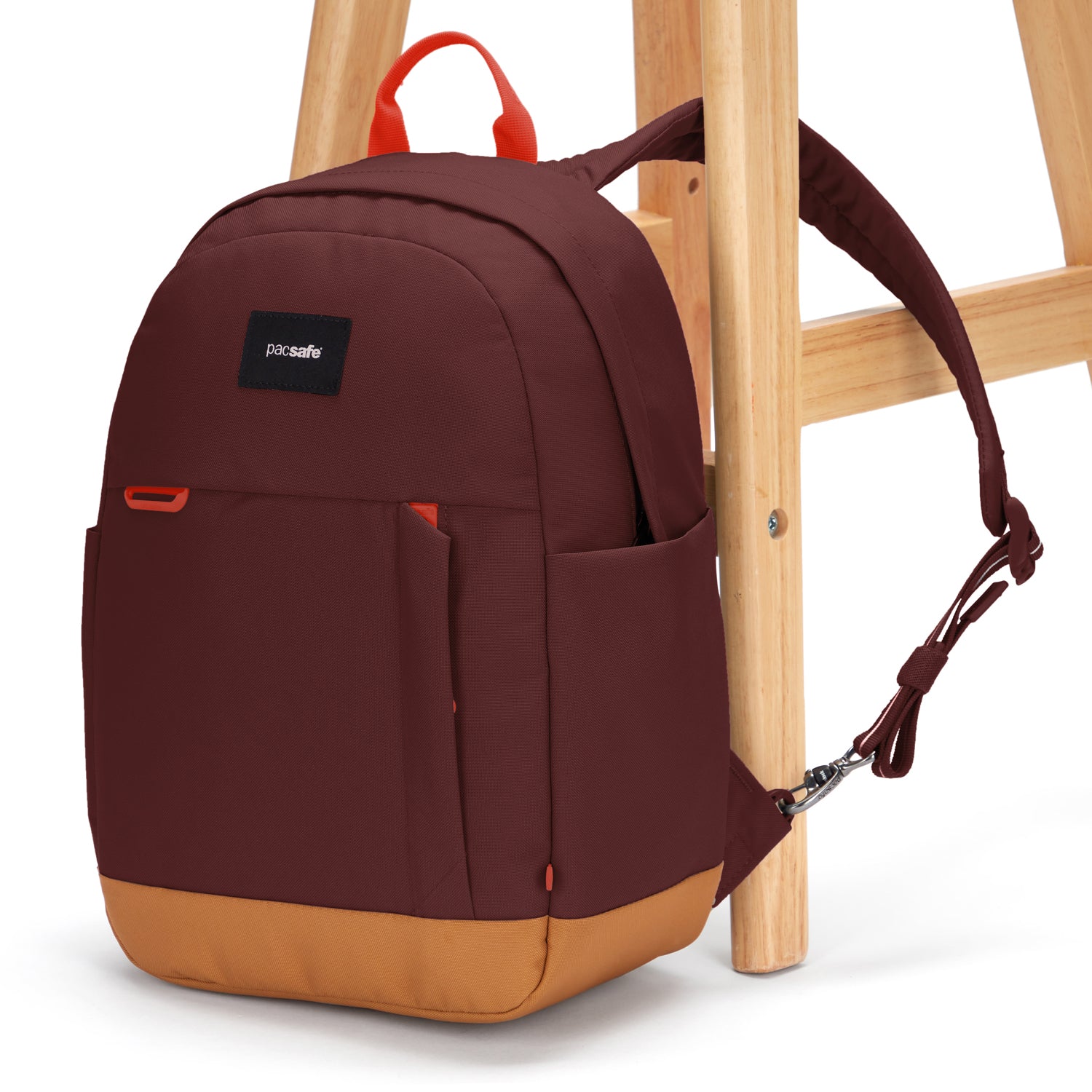 Pacsafe Go 15L Anti-Theft Backpack (Garnet Red)