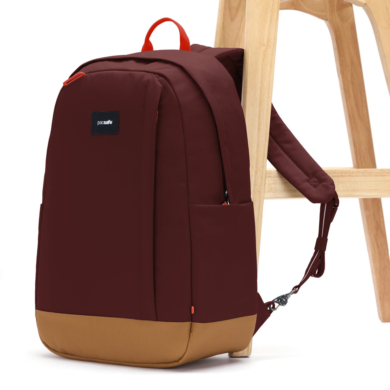 Pacsafe Go 25L Anti-Theft Backpack (Garnet Red)