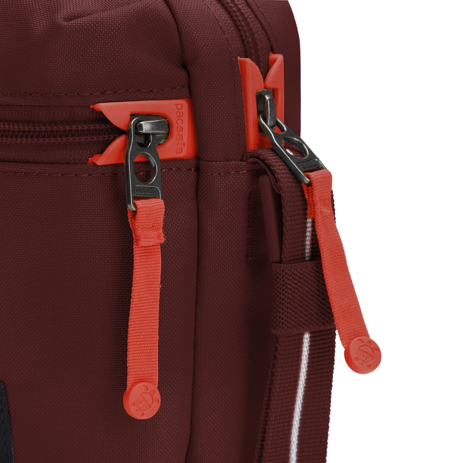 Pacsafe Go Anti-Theft Micro Crossbody Bag (Garnet Red)