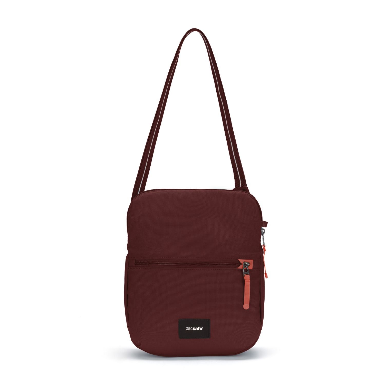 Pacsafe Go Anti-Theft Saddle Crossbody Bag (Garnet Red)