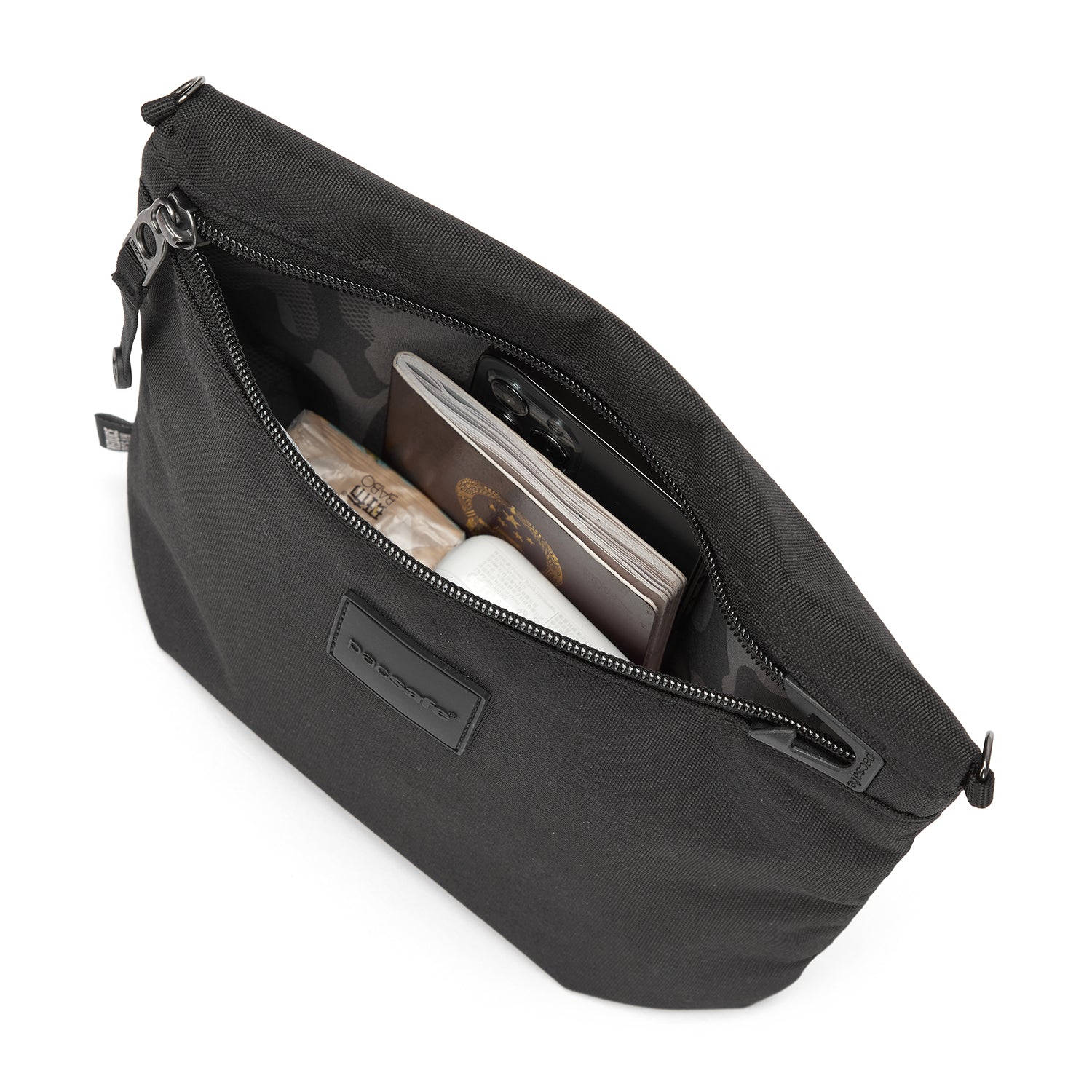 Pacsafe Go Anti-Theft Crossbody Pouch (Black)