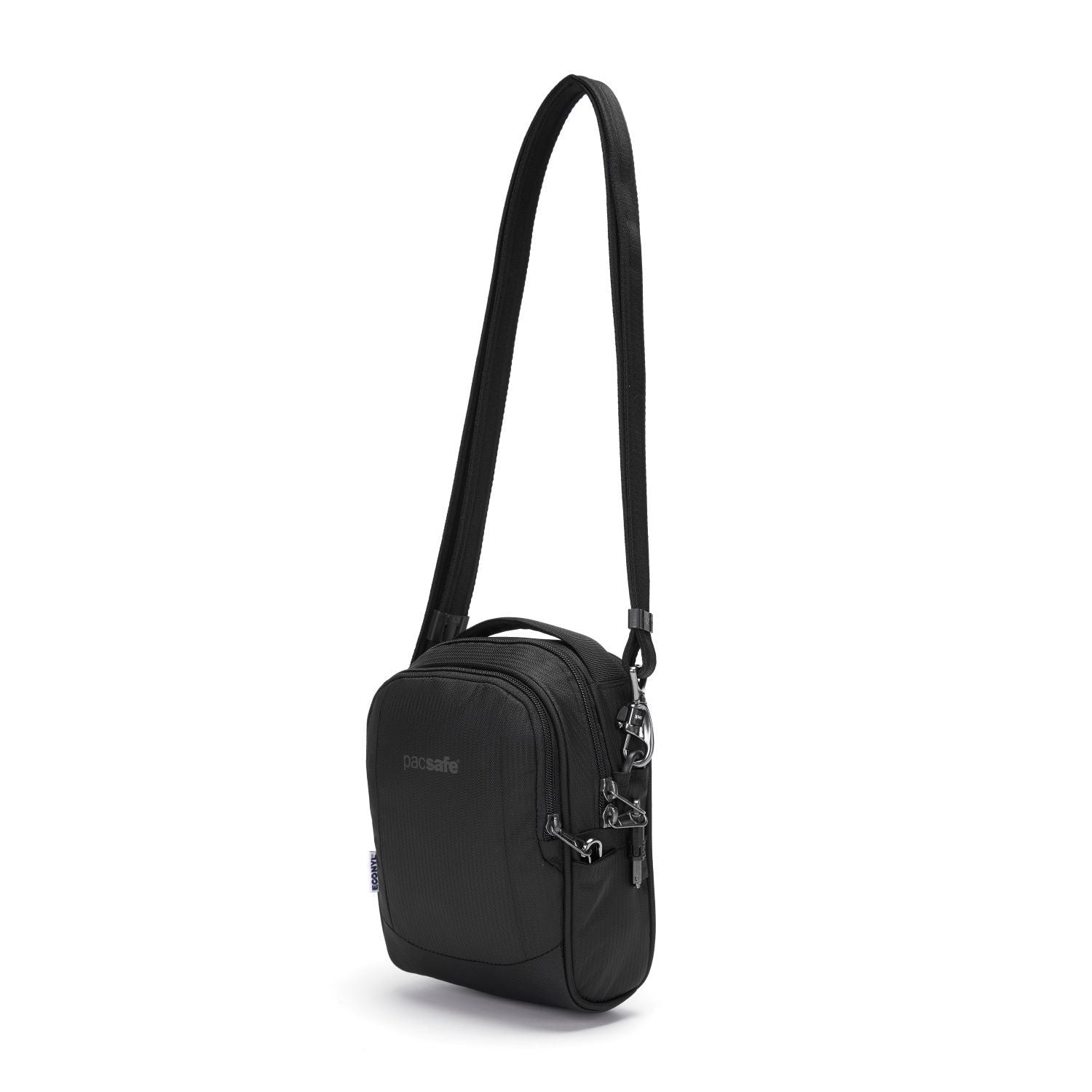 Pacsafe LS100 Anti-Theft Crossbody Bag (Black)