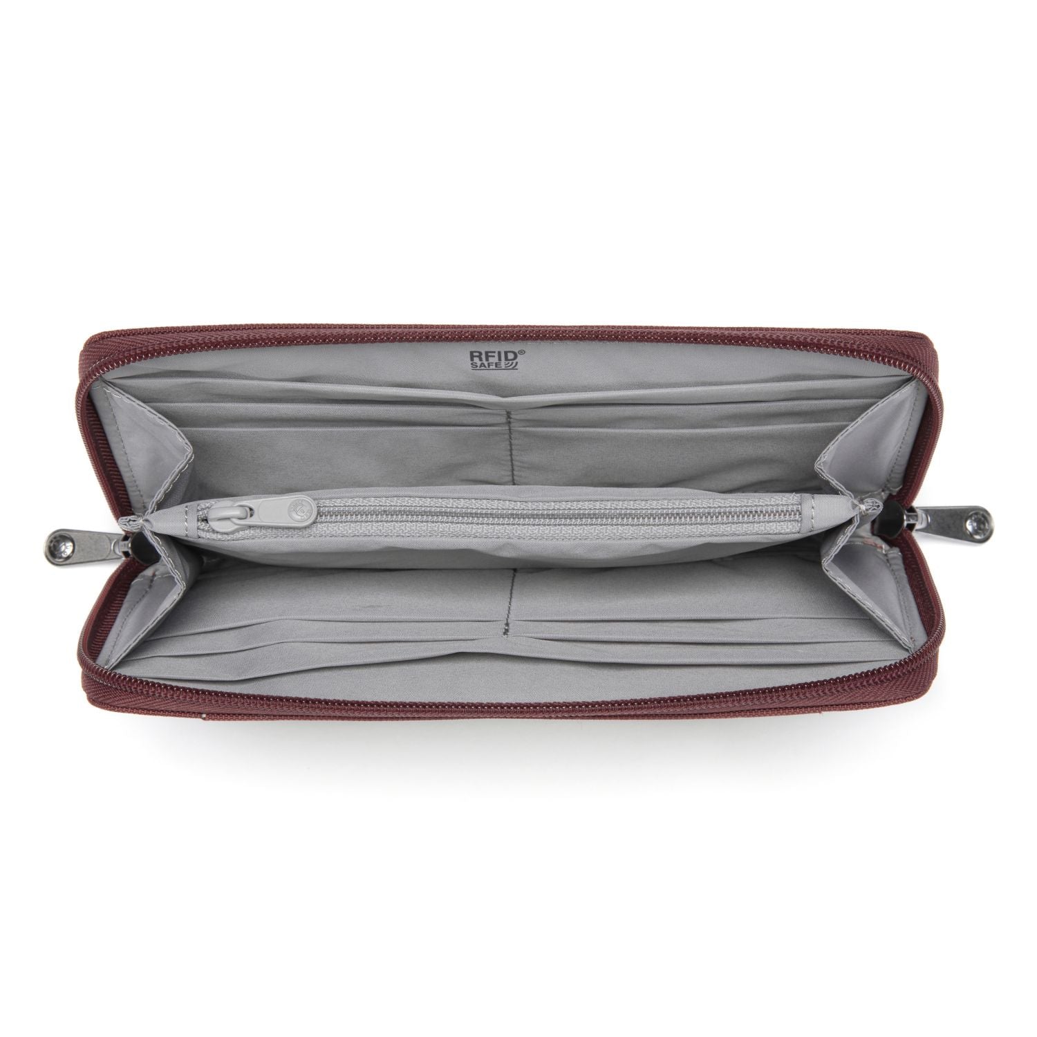 Pacsafe RFIDsafe Continental Wallet - Garnet Red