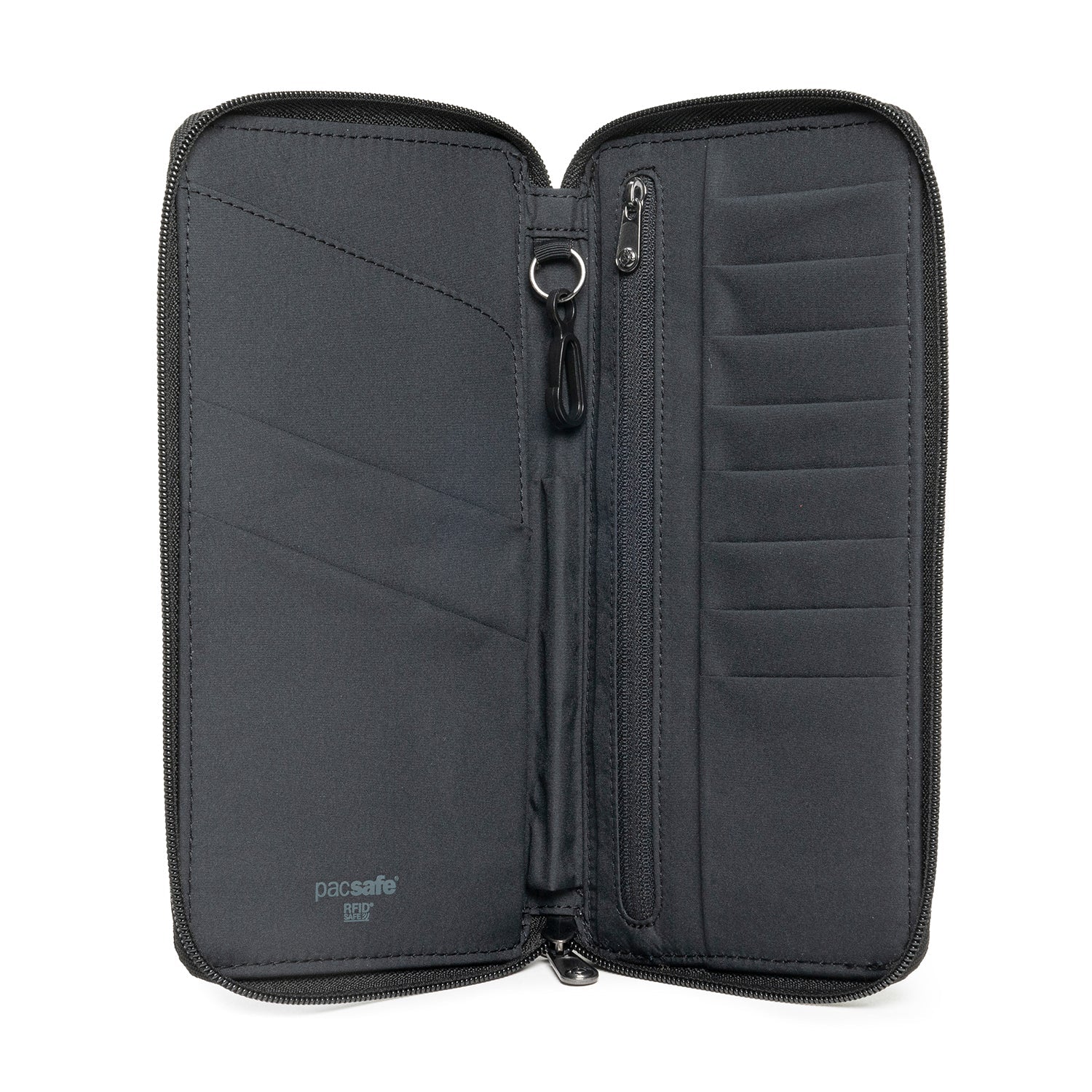 Pacsafe RFIDsafe Travel Wallet - Black