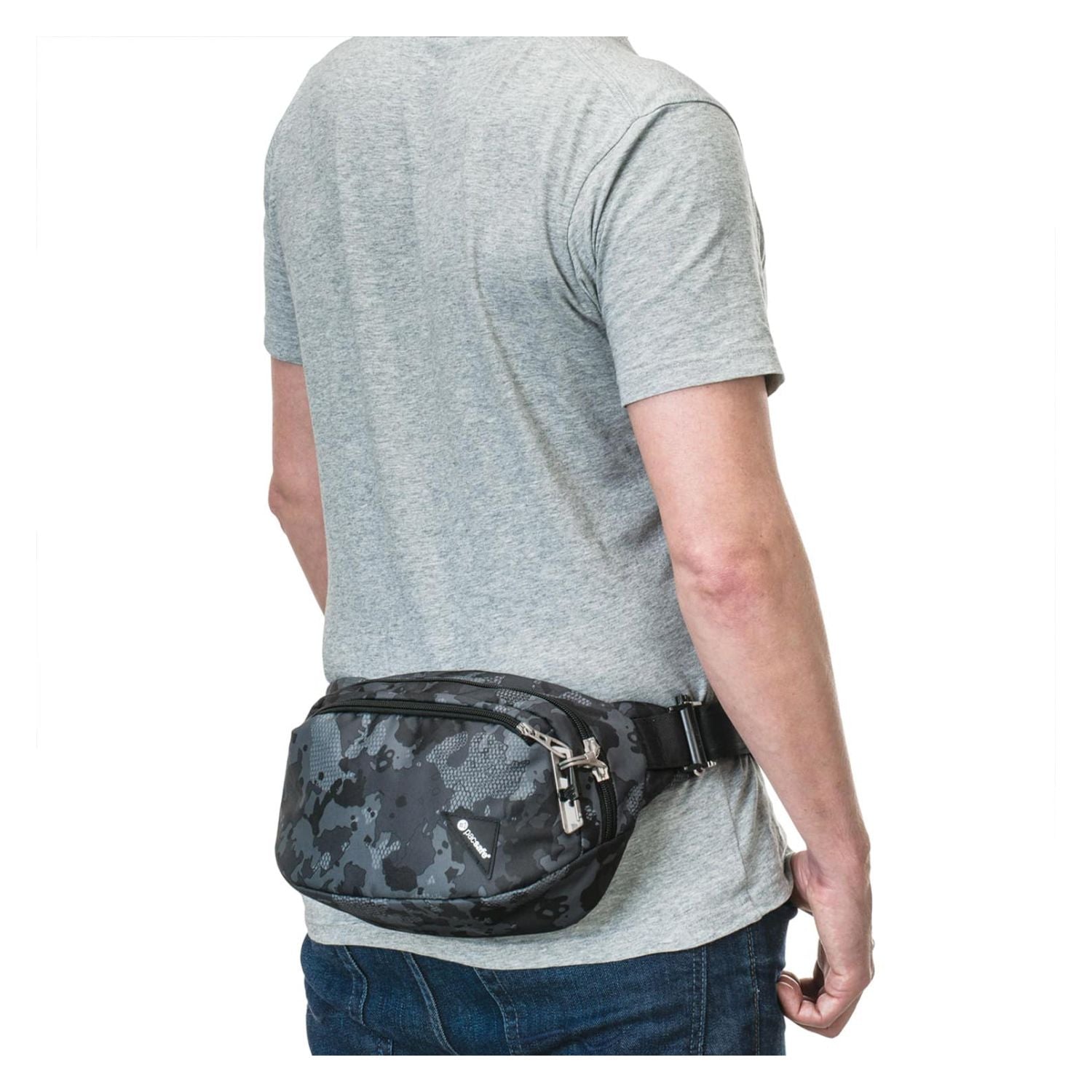 Pacsafe Vibe 100 Anti-Theft Hip Pack (Jet Black)