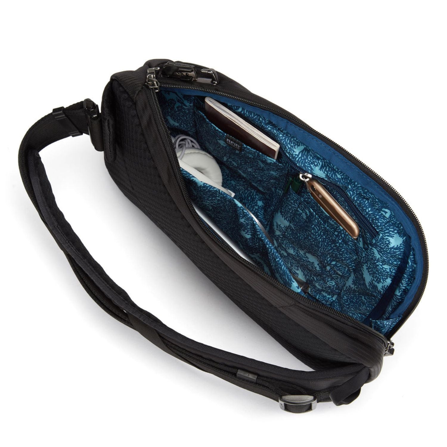 Pacsafe Vibe 325 Anti-Theft Sling Pack (Econyl Black)