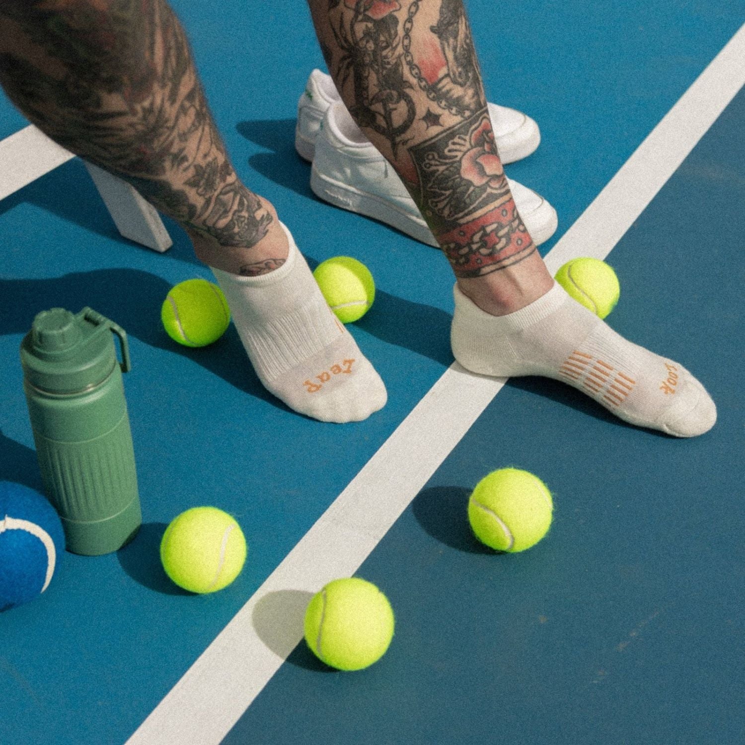 Paire Merino Wool-Blend Active Ankle Sock (Snow) - S