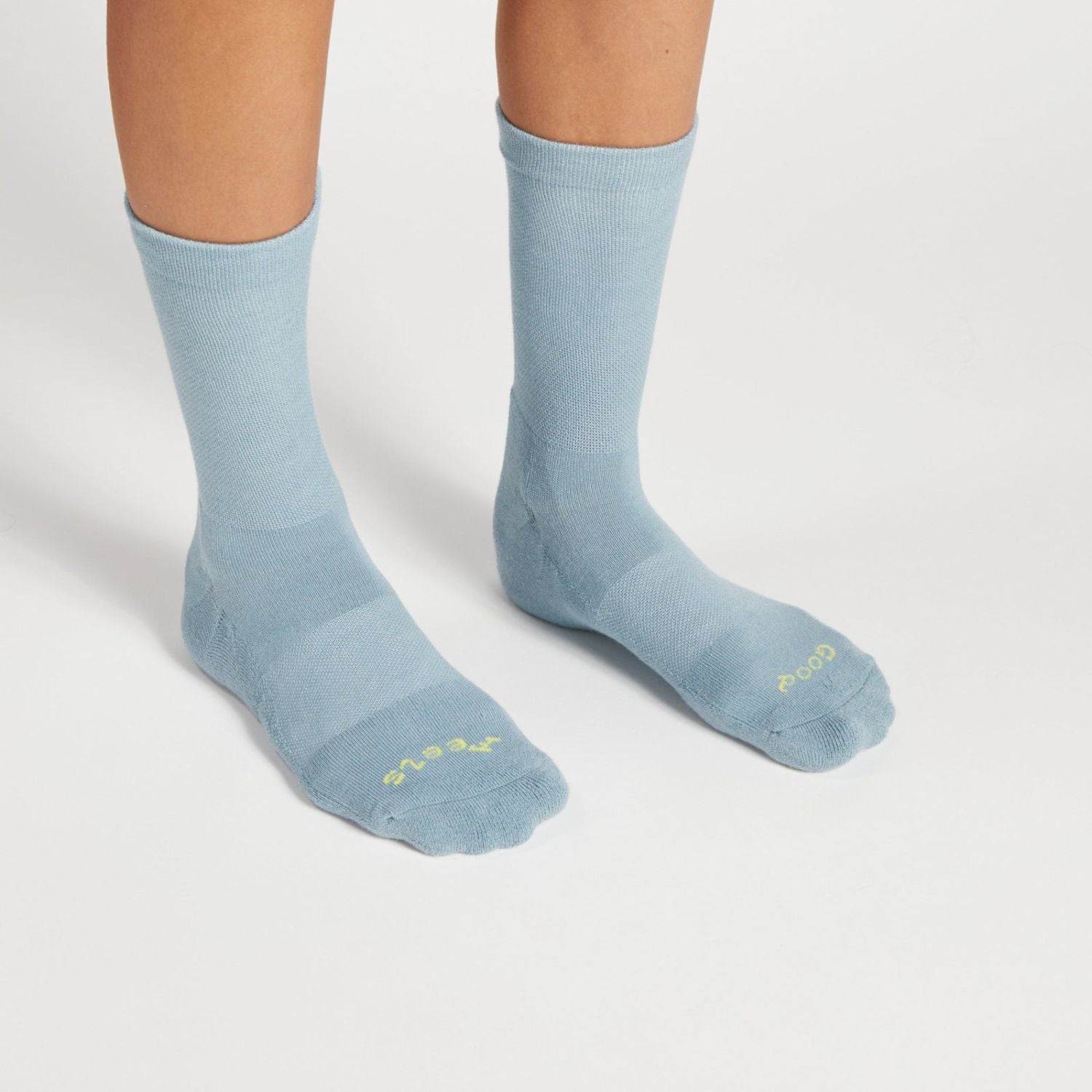 Paire Merino Wool-Blend Calf Sock (Sky) - M