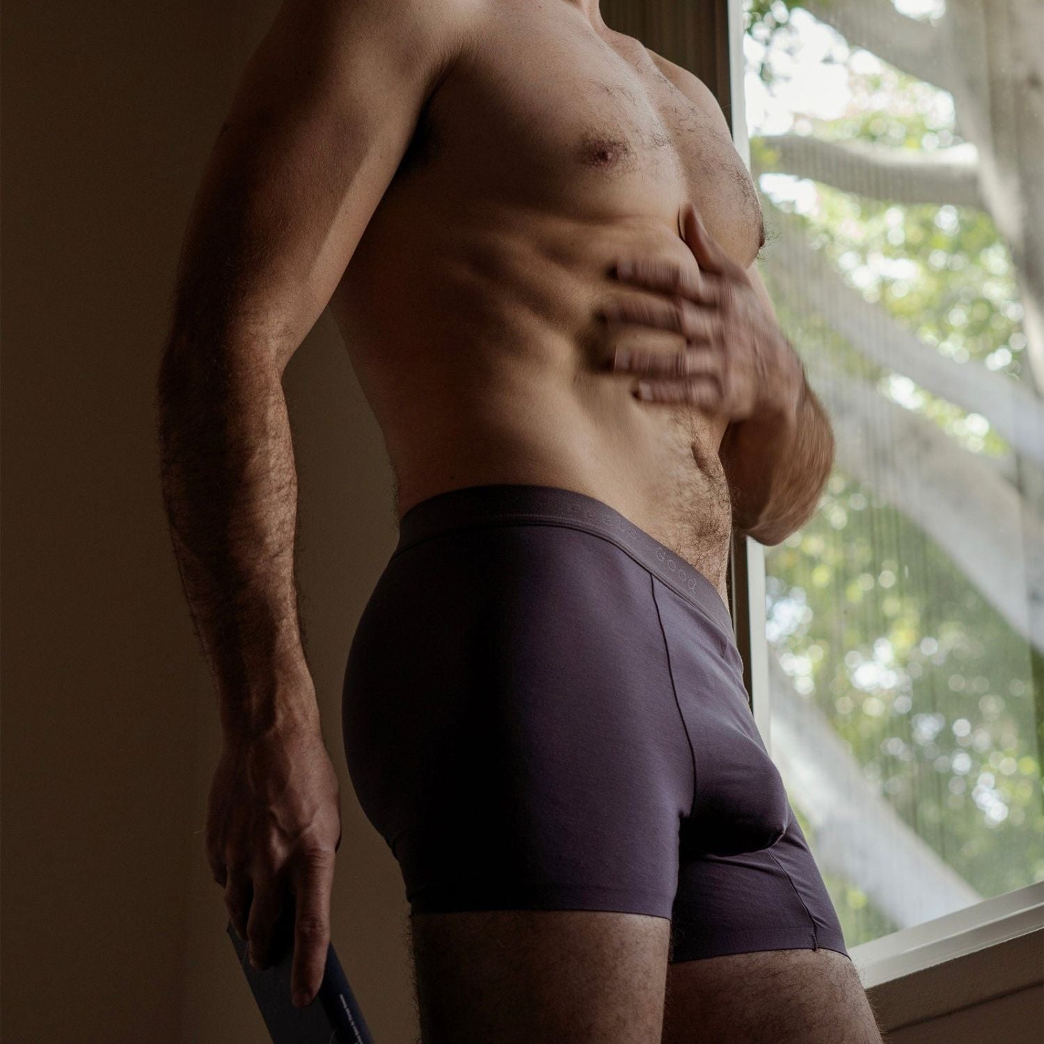 Paire Men's Boxer Trunk Small (Black)