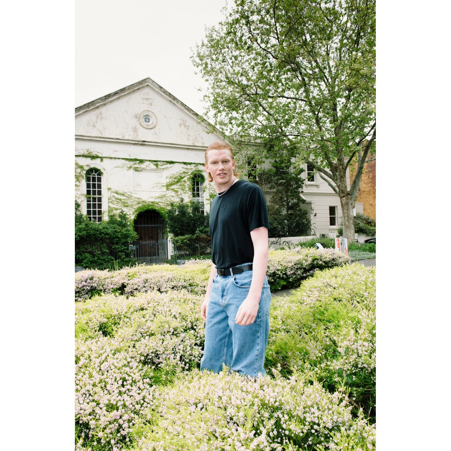 Paire Merino Wool-Blend T-Shirt Unisex (Black) - S