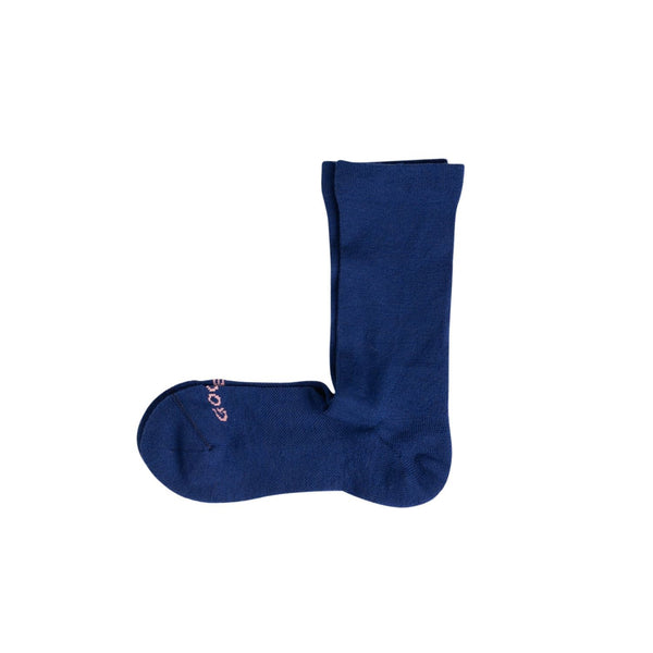 Paire Merino Wool-Blend Loose Top Calf Sock (Stormy Blue) - S