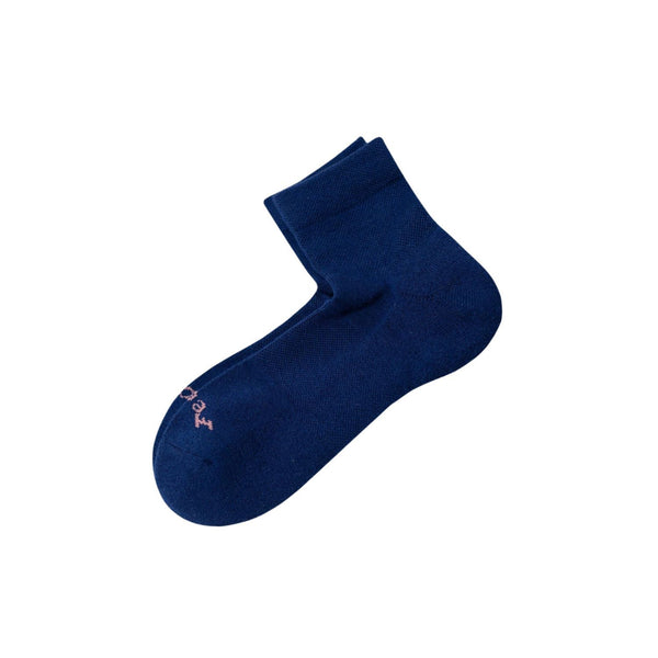 Paire Merino Wool-Blend Quarter Sock (Stormy Blue) - S