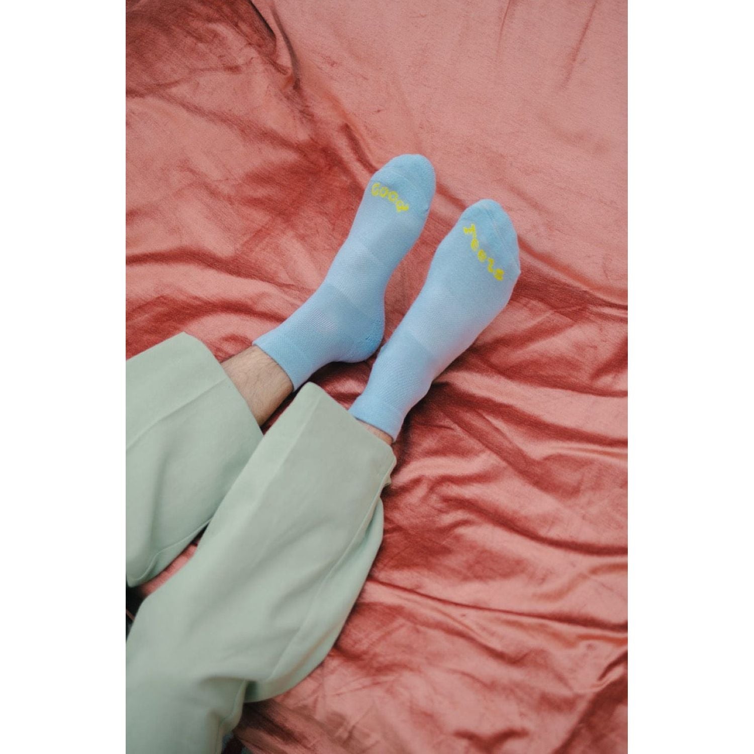 Paire Merino Wool-Blend Quarter Sock (Stormy Blue) - M