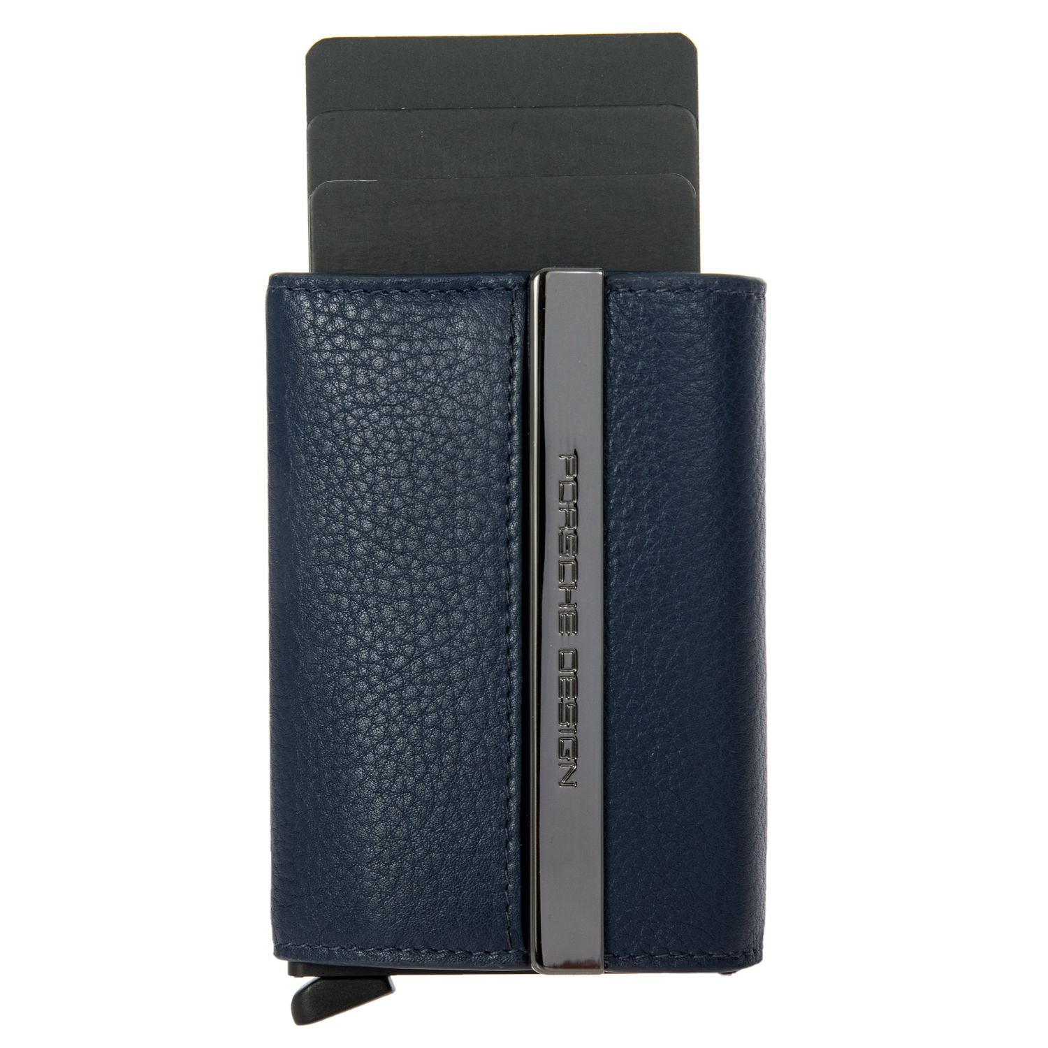 Porsche Design X Secrid Leather Card Holder (Dark Blue)