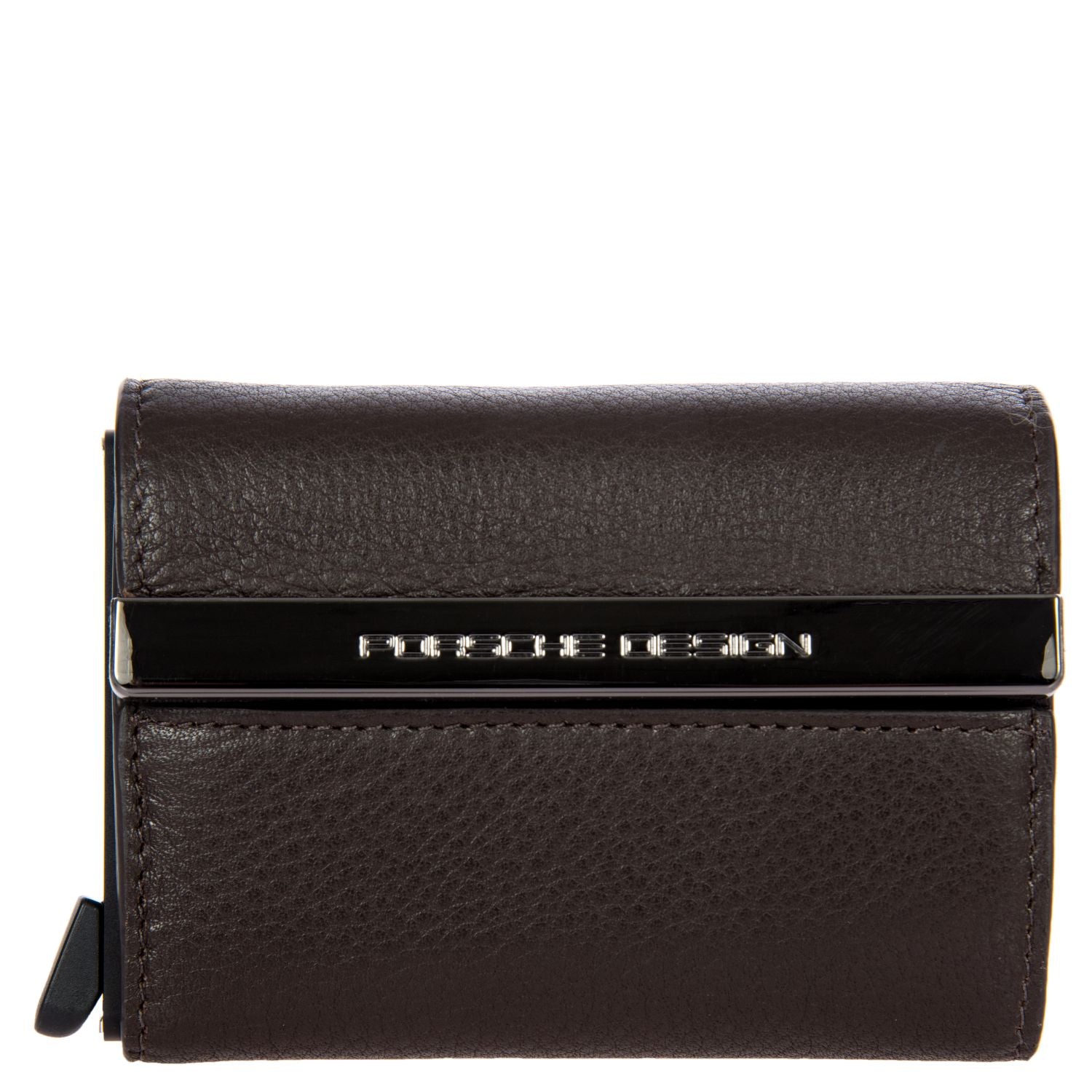 Porsche Design X Secrid Leather Card Holder (Dark Brown)