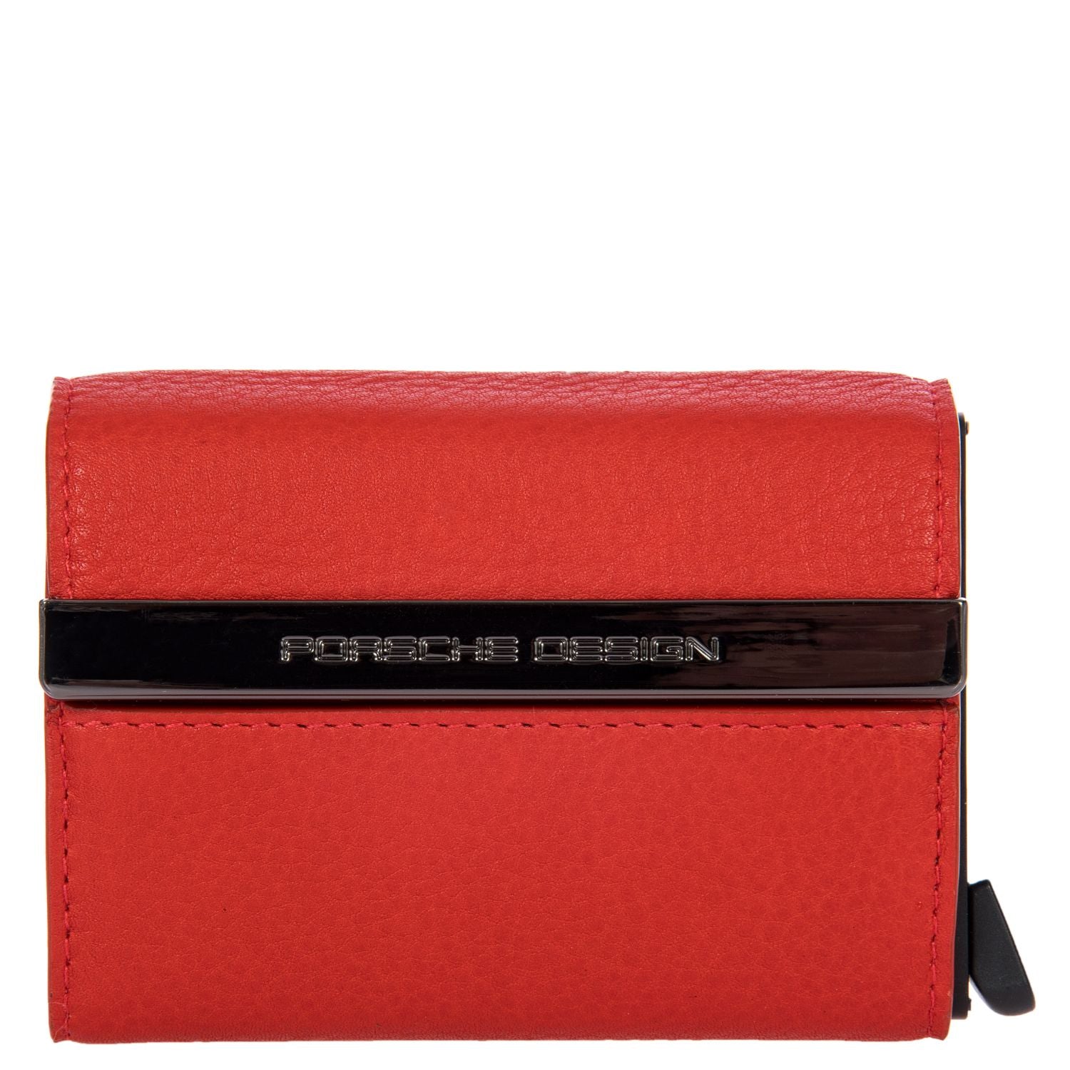 Porsche Design X Secrid Leather Card Holder (Lava Orange)