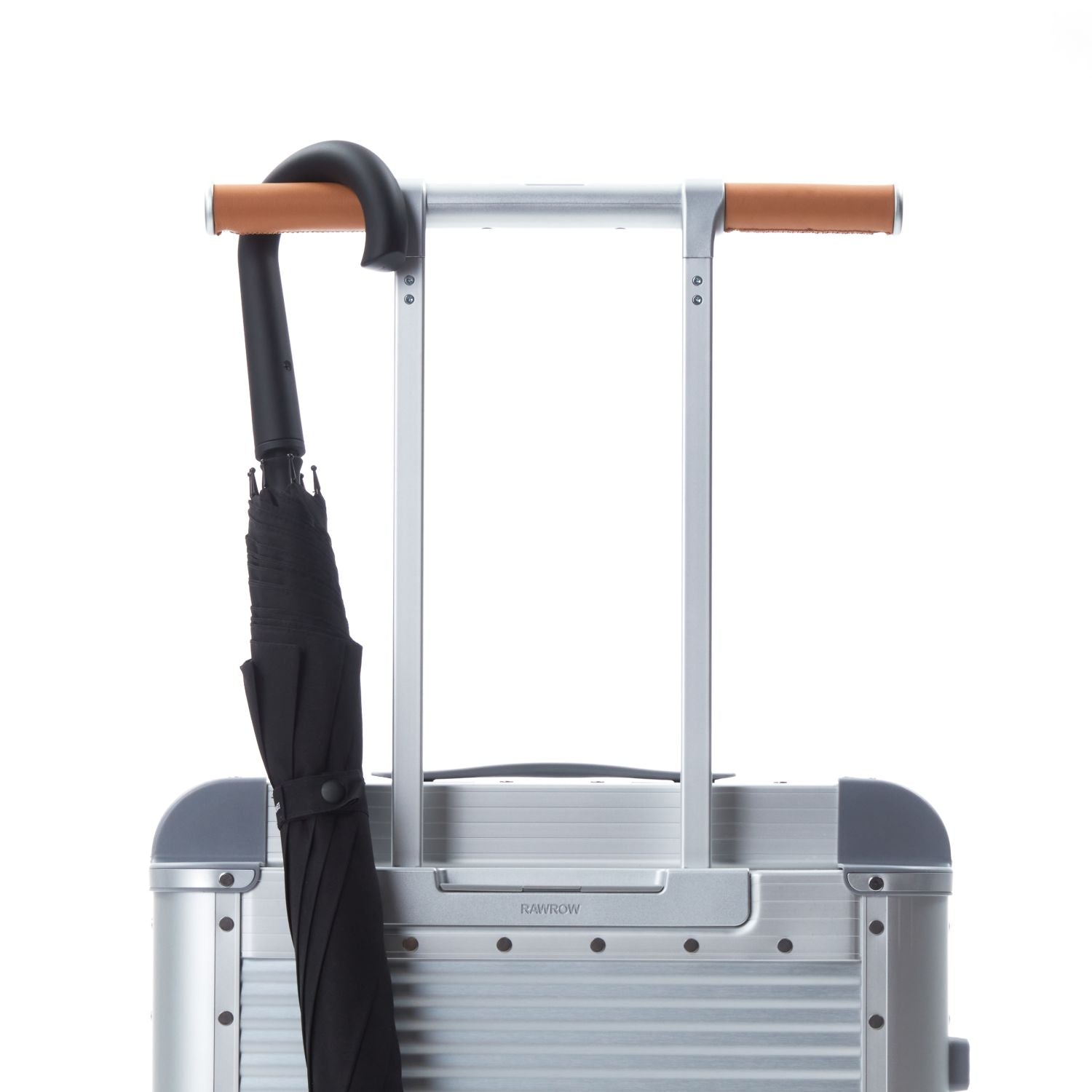 RAWROW R Trunk Aluminium 108L/28'' Large Luggage (Silver)