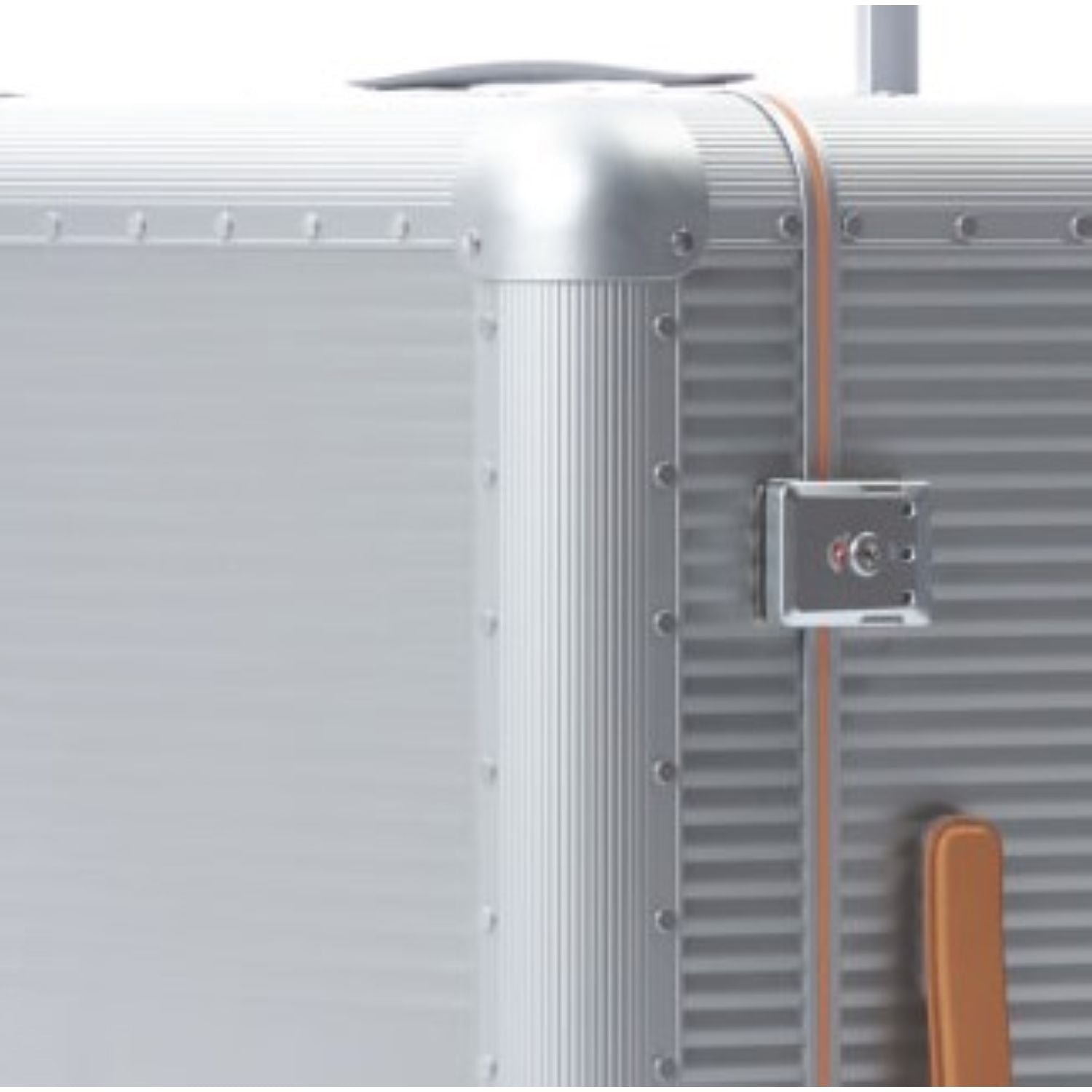 RAWROW R Trunk Aluminium 88L/29'' Large Luggage 530 (Silver)