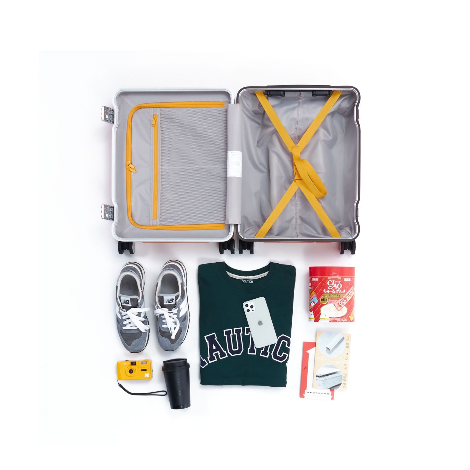 RAWROW R Trunk Frame Ep.2 37L/20'' Carry On Luggage (Mustard)