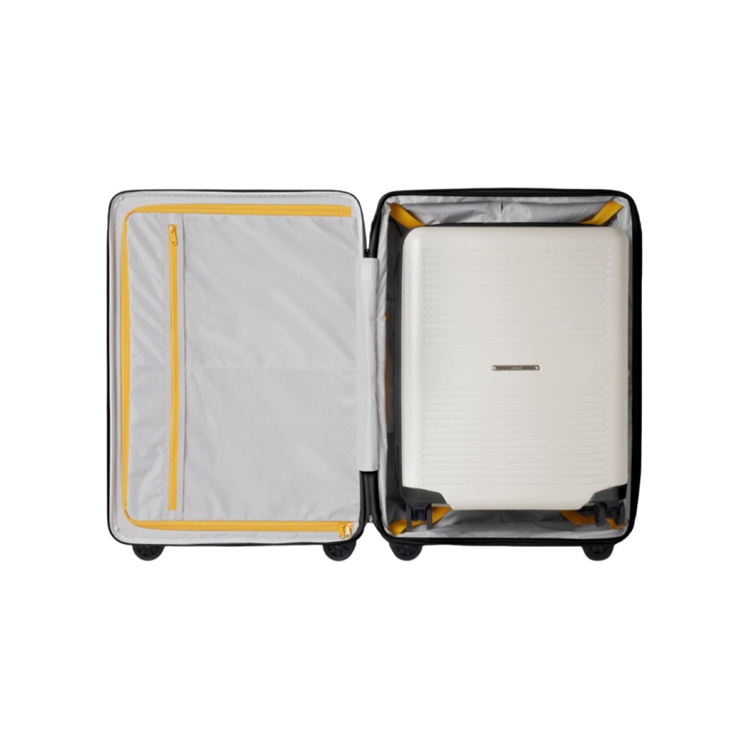 RAWROW R Trunk Lite Ep.2 72L/27'' Expandable Large Luggage (Ivory)