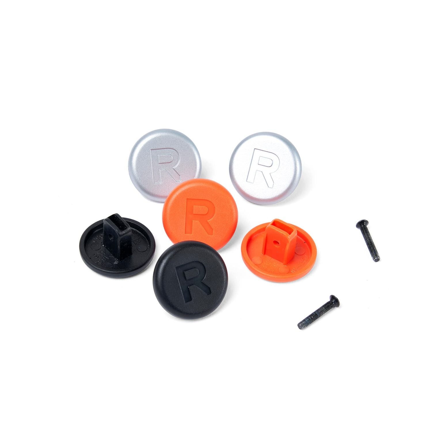 RAWROW R Trunk TT Luggage Handle Cap (Black/Silver/Orange)