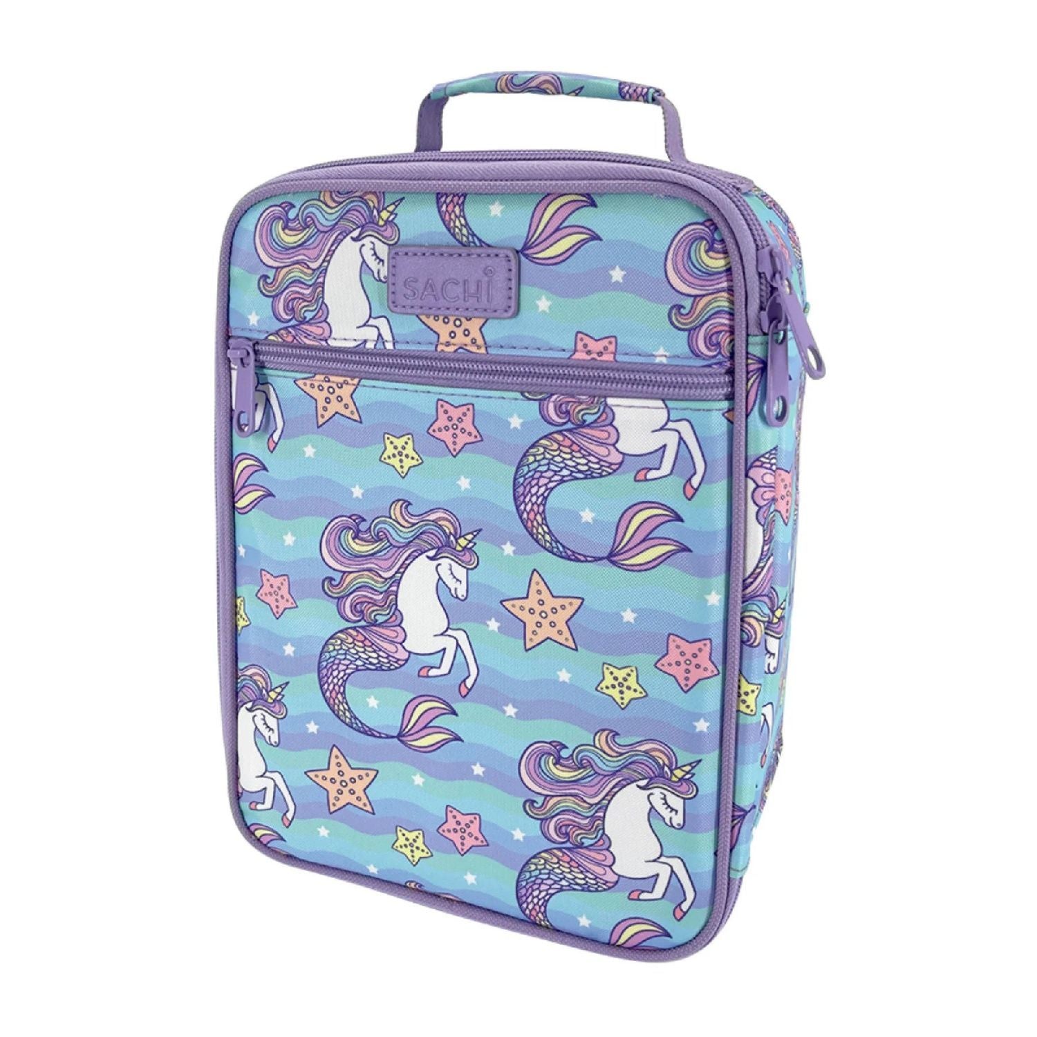 SACHI Insulated Lunch Bag - Mermaid Unicorn