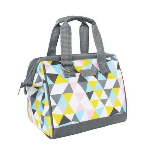 SACHI Insulated Lunch Bag - Triangle Mosaic