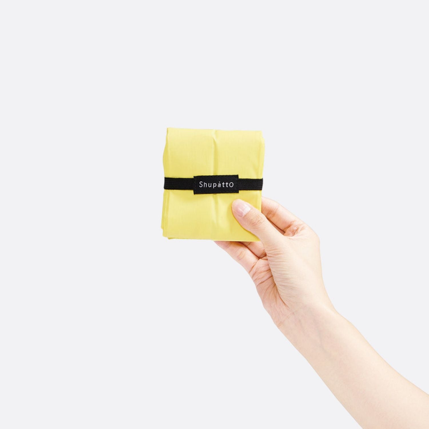 Shupatto Foldable Tote Drop (M) - Lemon Cream