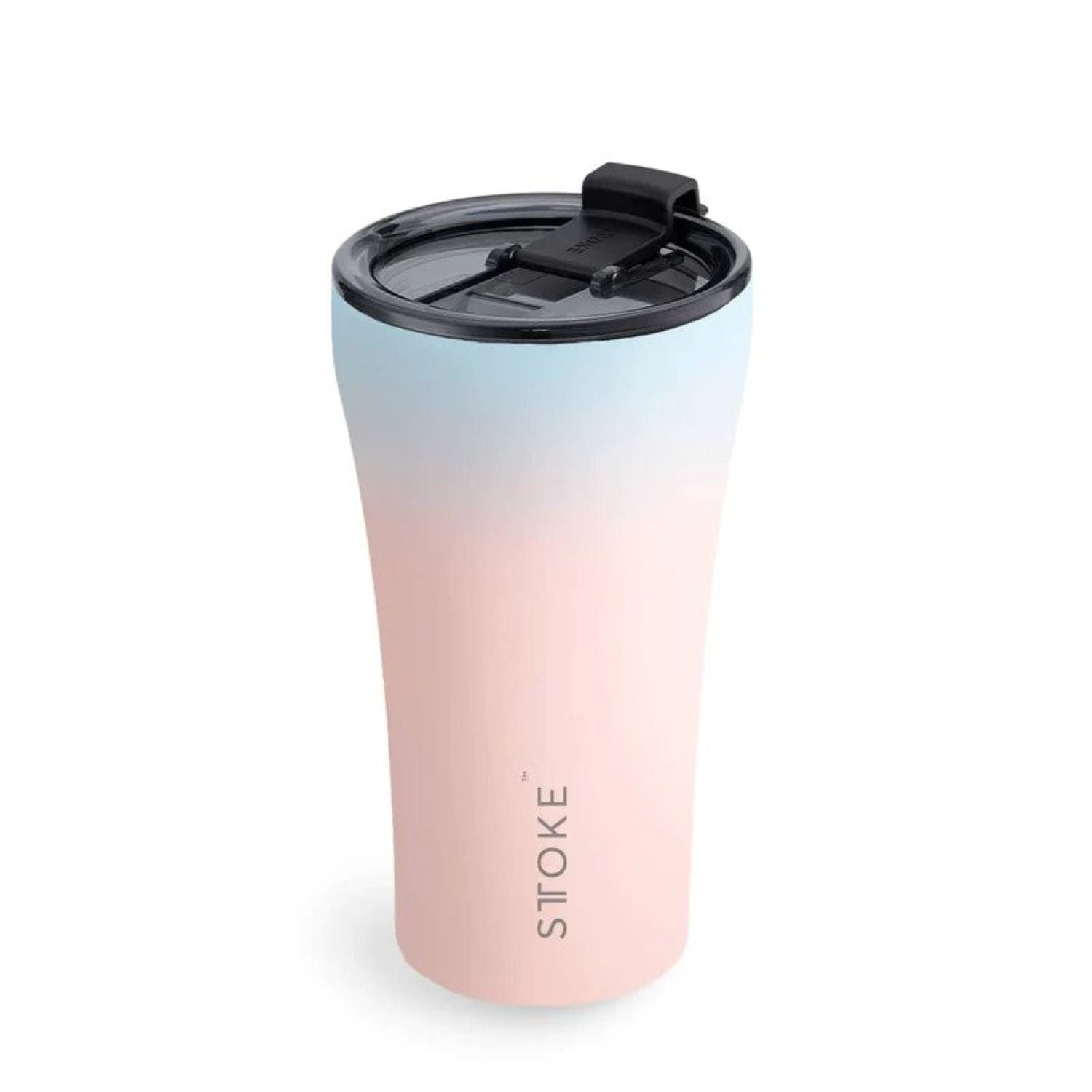 STTOKE Flow Leakproof Ceramic Insulated Cup 16oz - Sky Blush