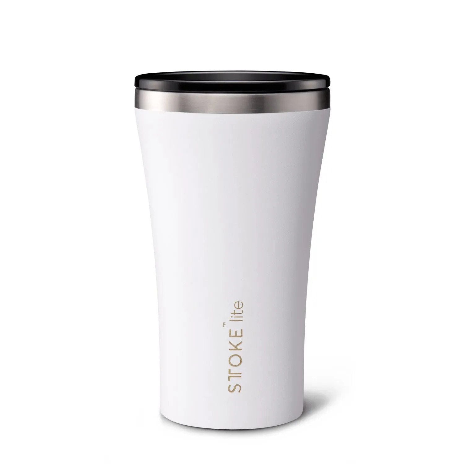 STTOKE Lite Leakproof Cup 12oz - Frost White