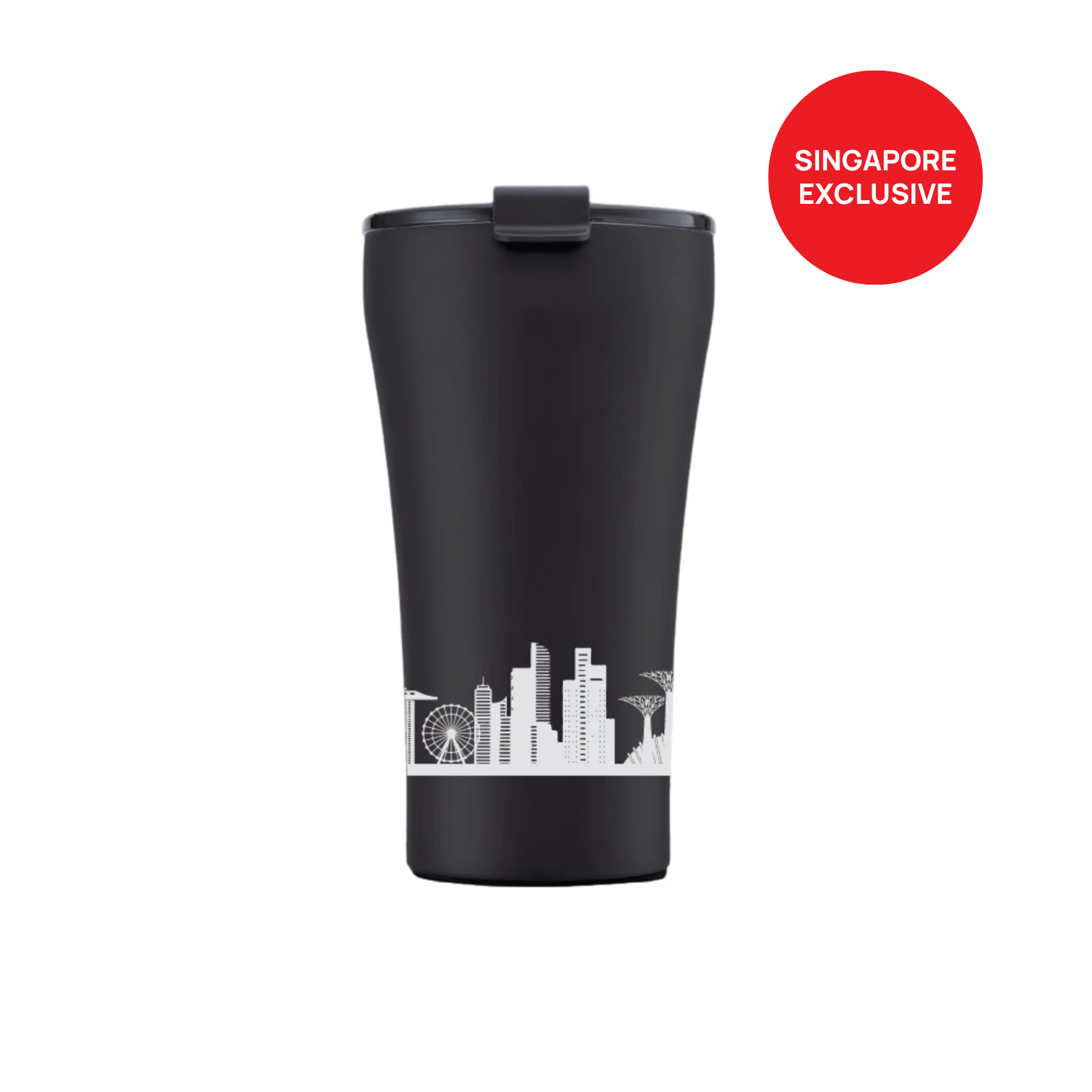 STTOKE Singapore Limited Edition Leakproof Ceramic Insulated Cup 16oz - Singapore