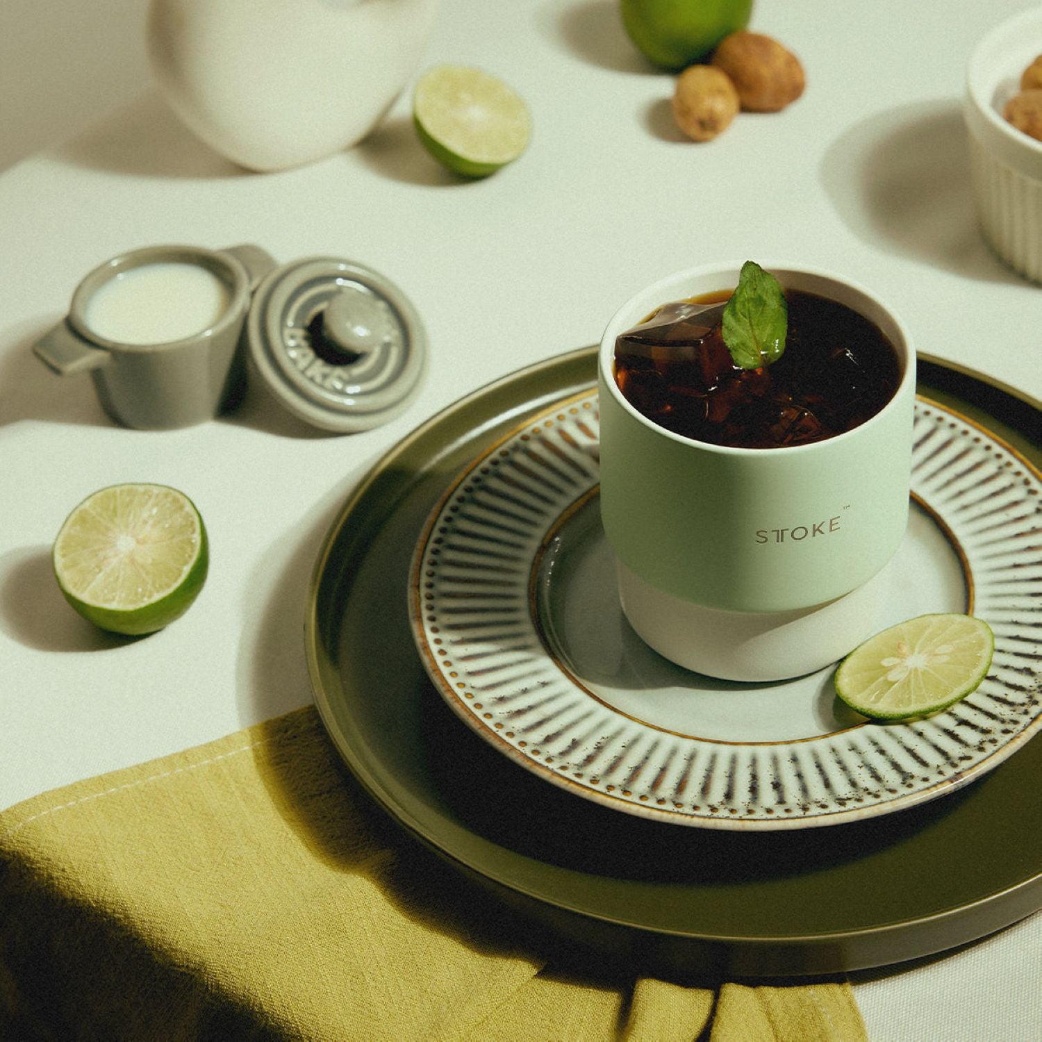 STTOKE Swirl Home Cup 7oz - Blue Moon