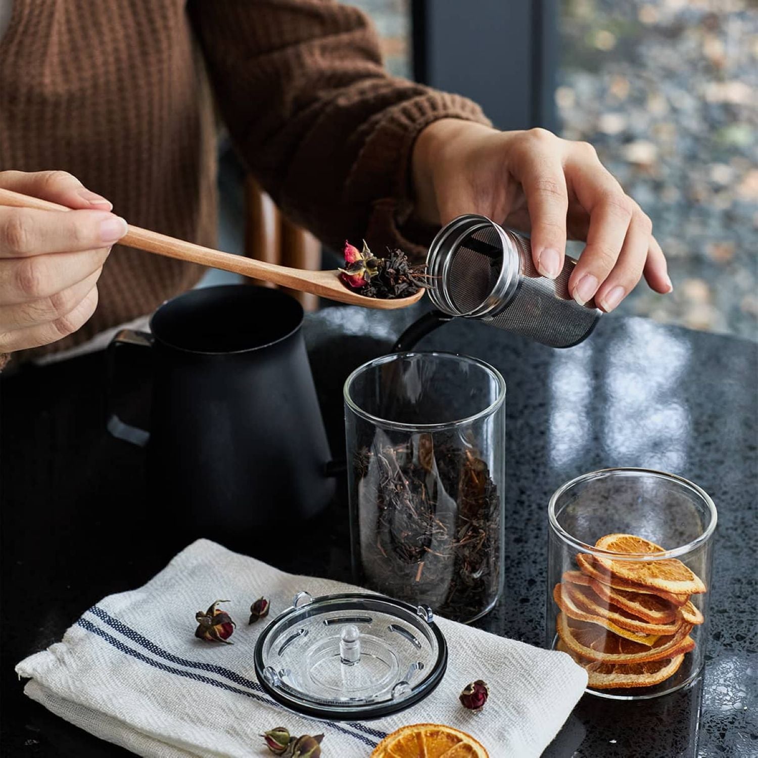 STTOKE Tea Infuser - Black