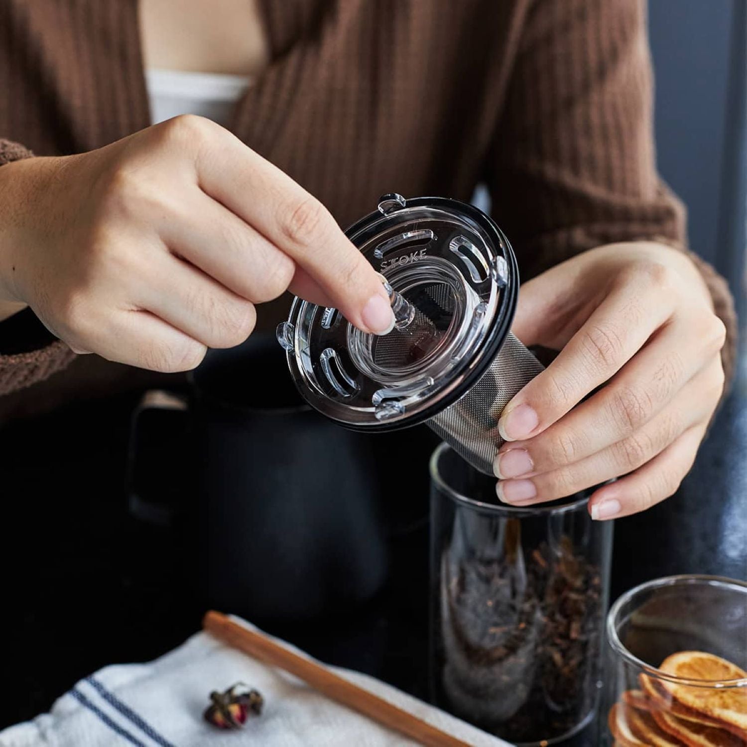 STTOKE Tea Infuser - Black
