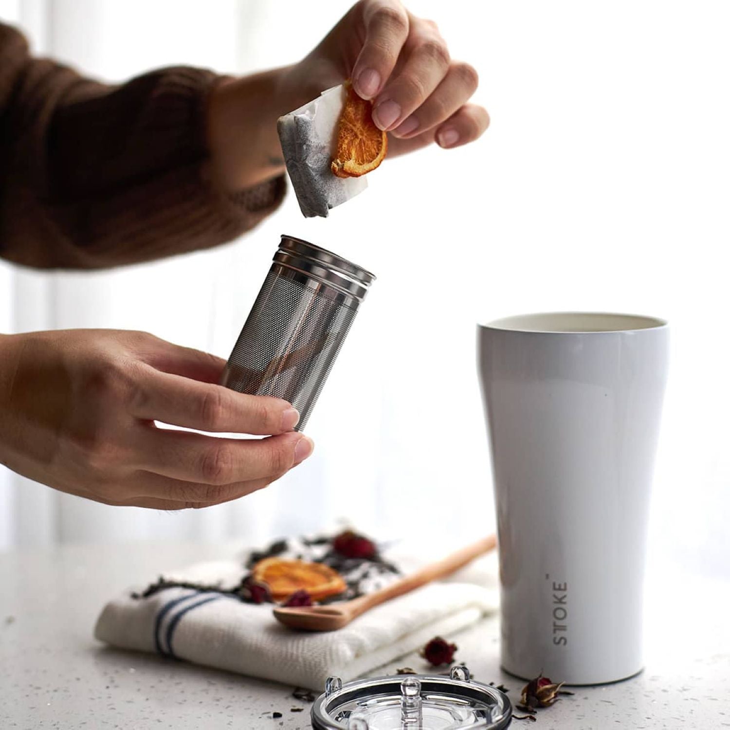 STTOKE Tea Infuser - Black