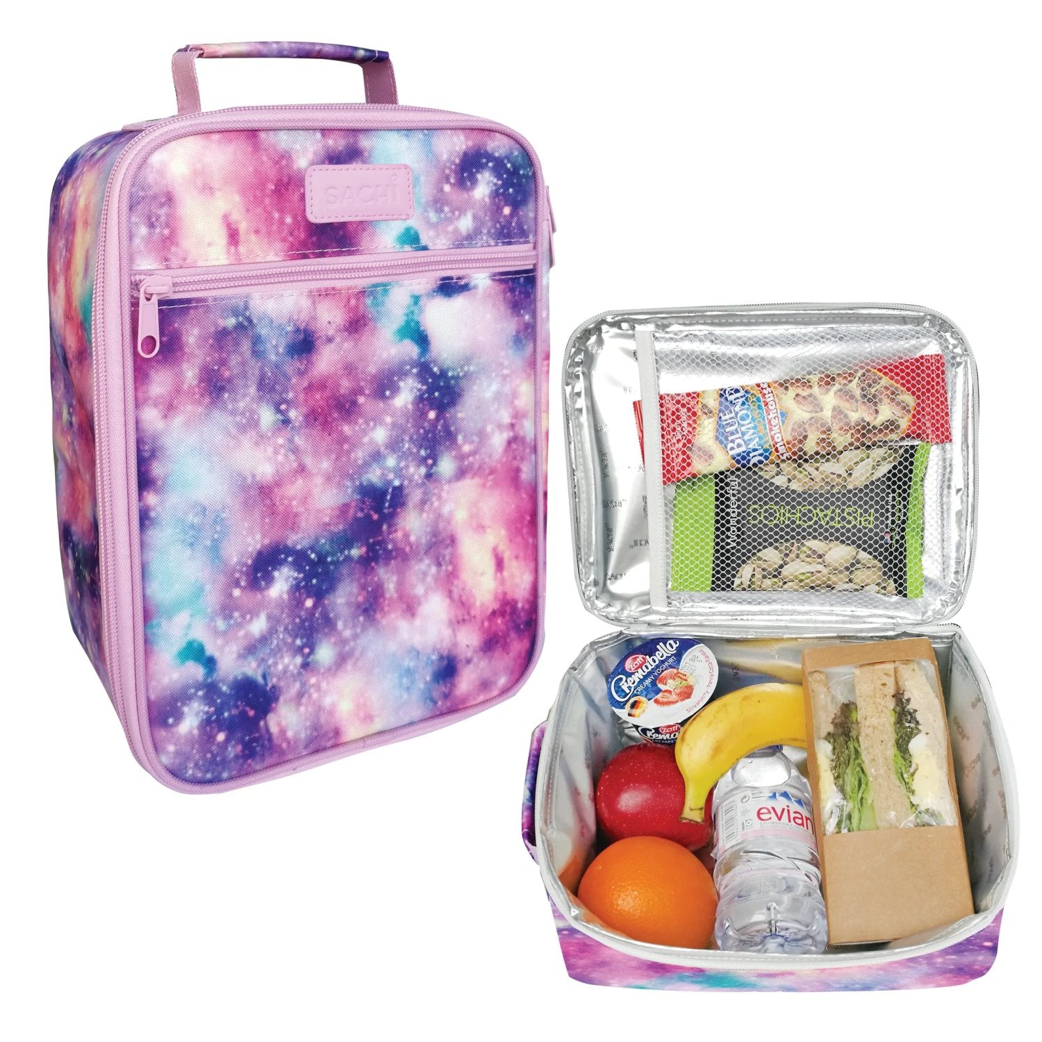 SACHI Insulated Kids Lunch Bag - Galaxy